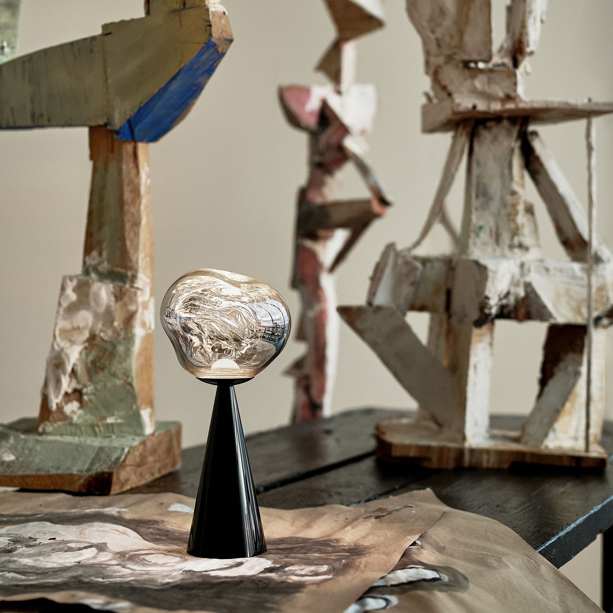 Melt LED Table Lamp with Battery