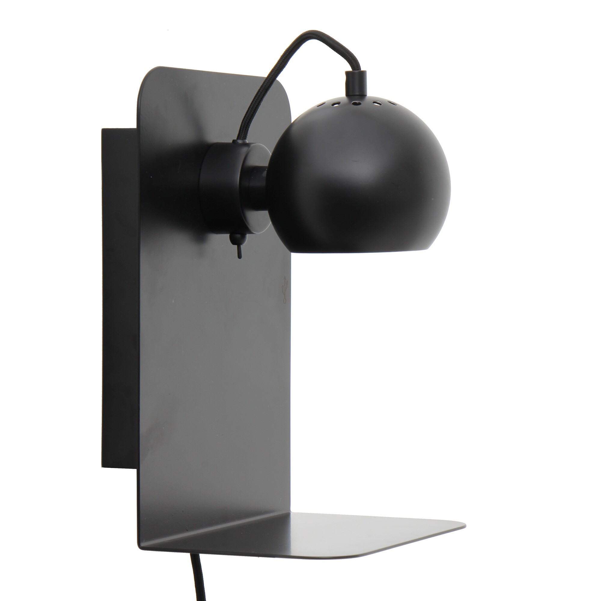 Ball Wall Lamp With USB