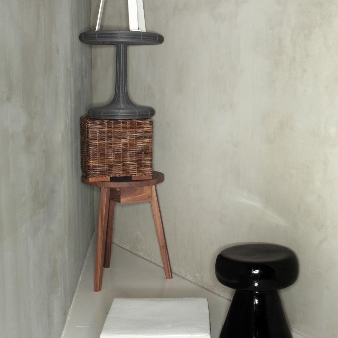 Gray 45 Side Table