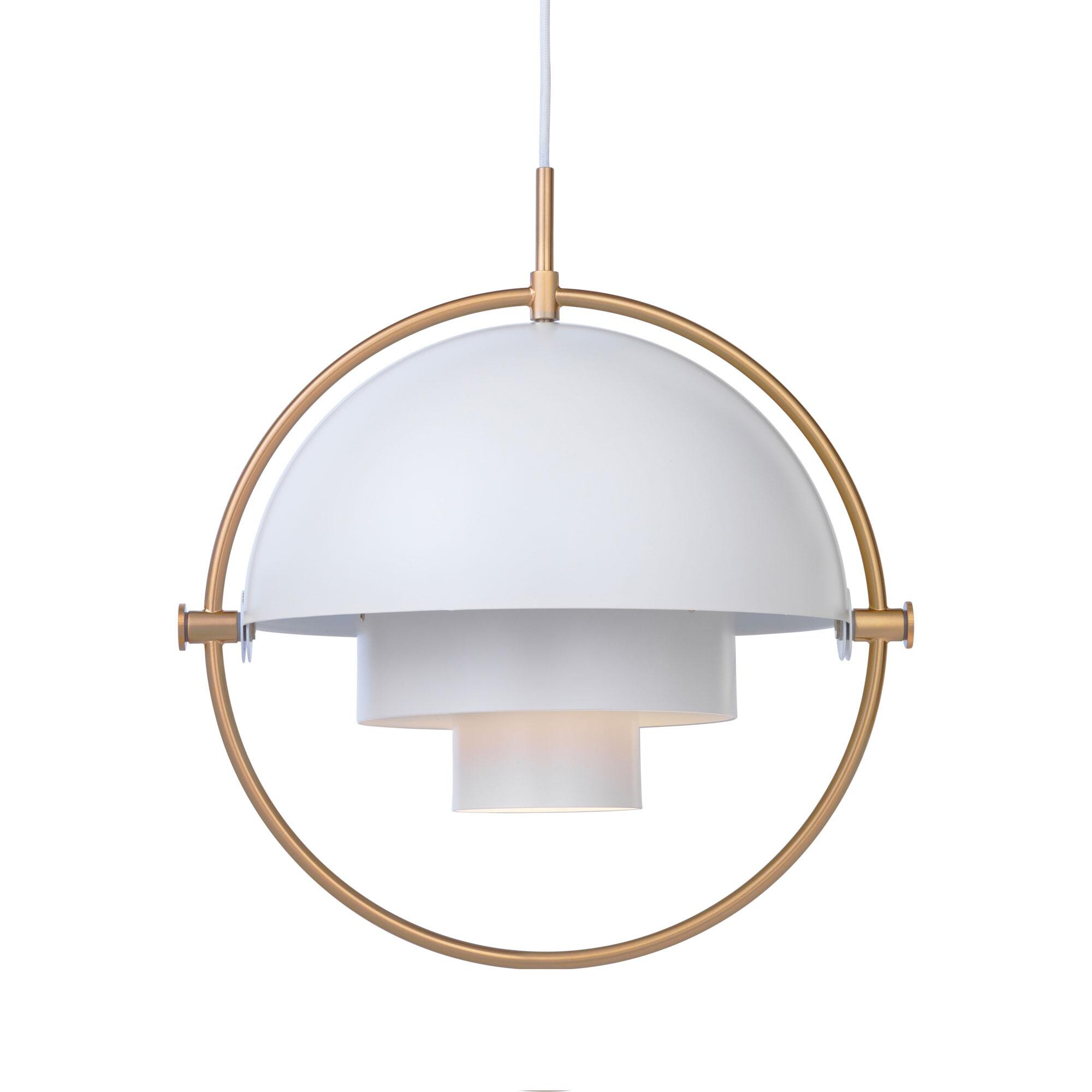 Multi-Lite Suspension Lamp Ø36cm Frame Brass