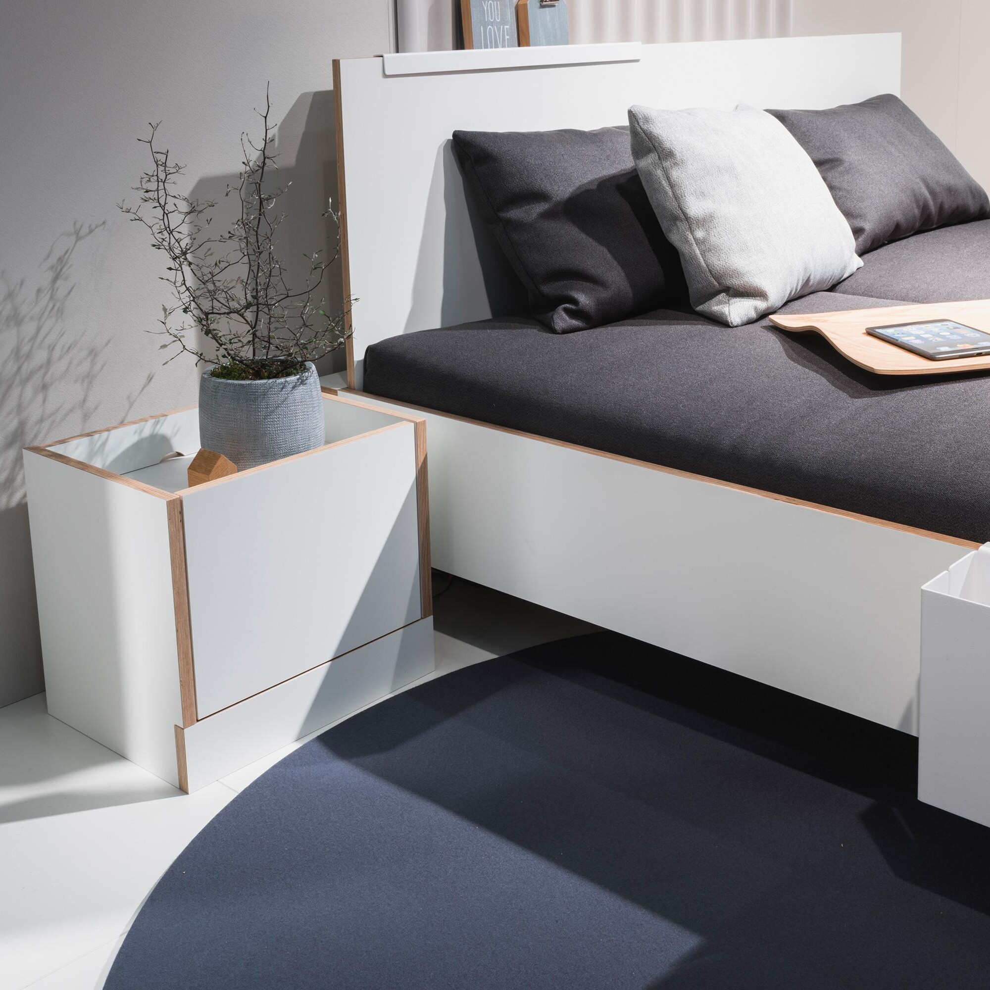 Flai Double Bed Comfort Height 180x200cm