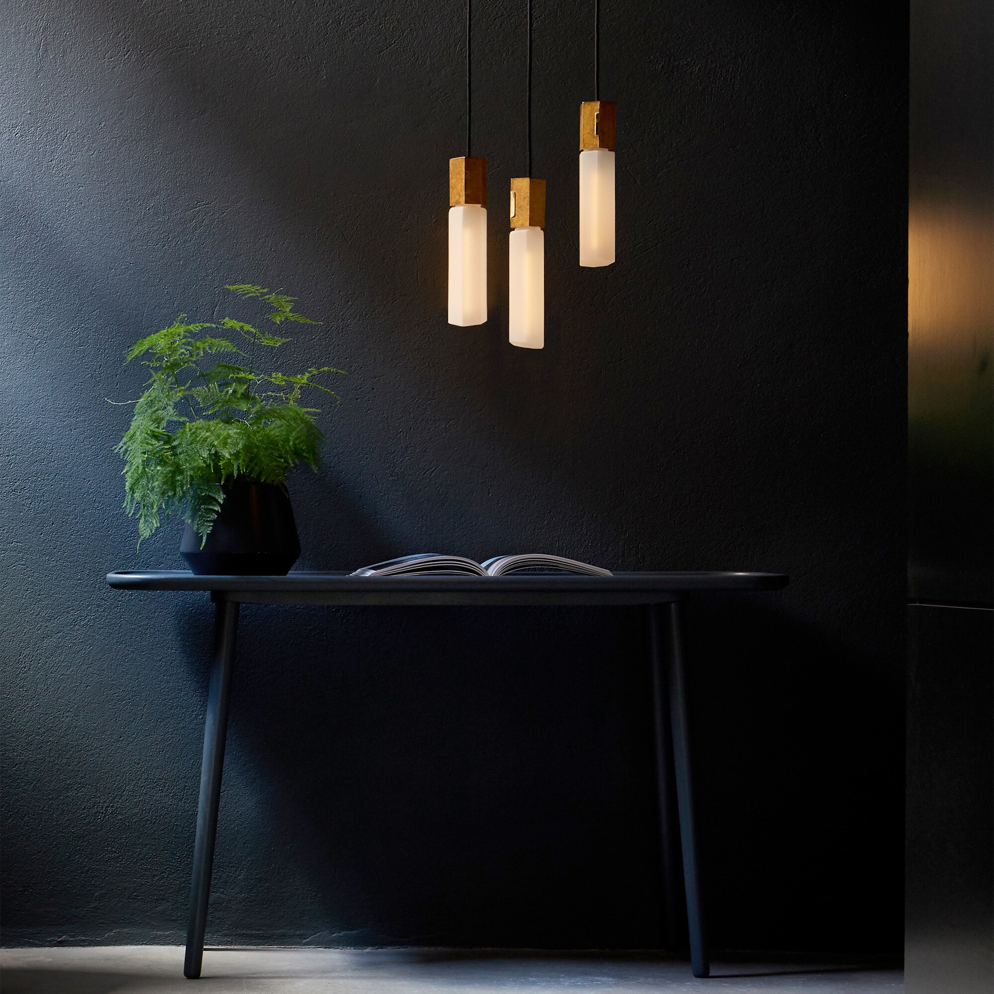 Basalt Triple Suspension Lamp