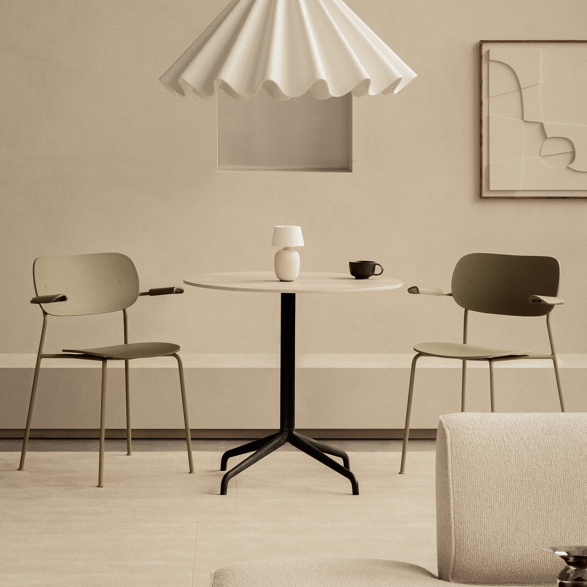 Co Dining Plastic Garden Armchair