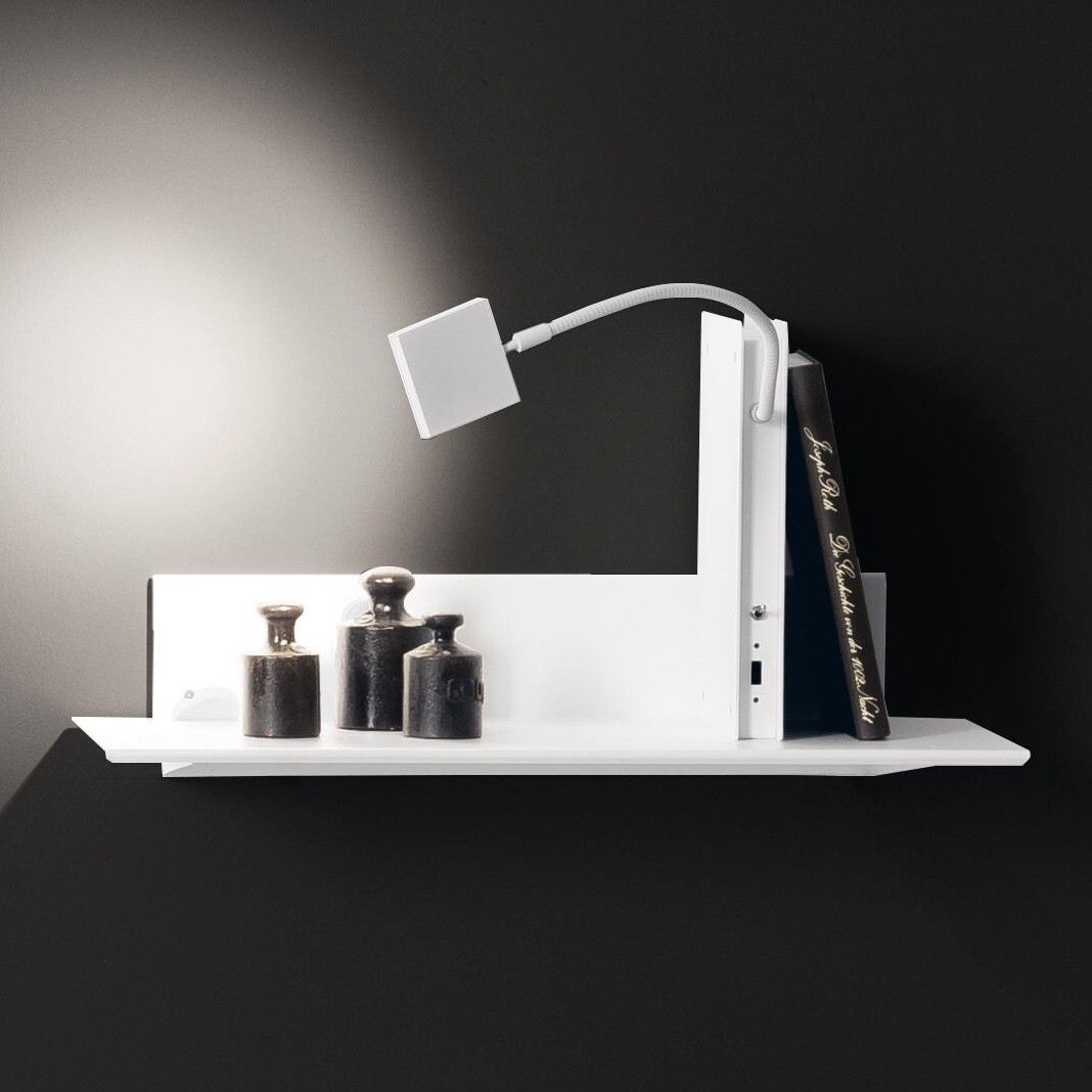 Oskar on the Shelf LED Shelf Lamp with Shelf