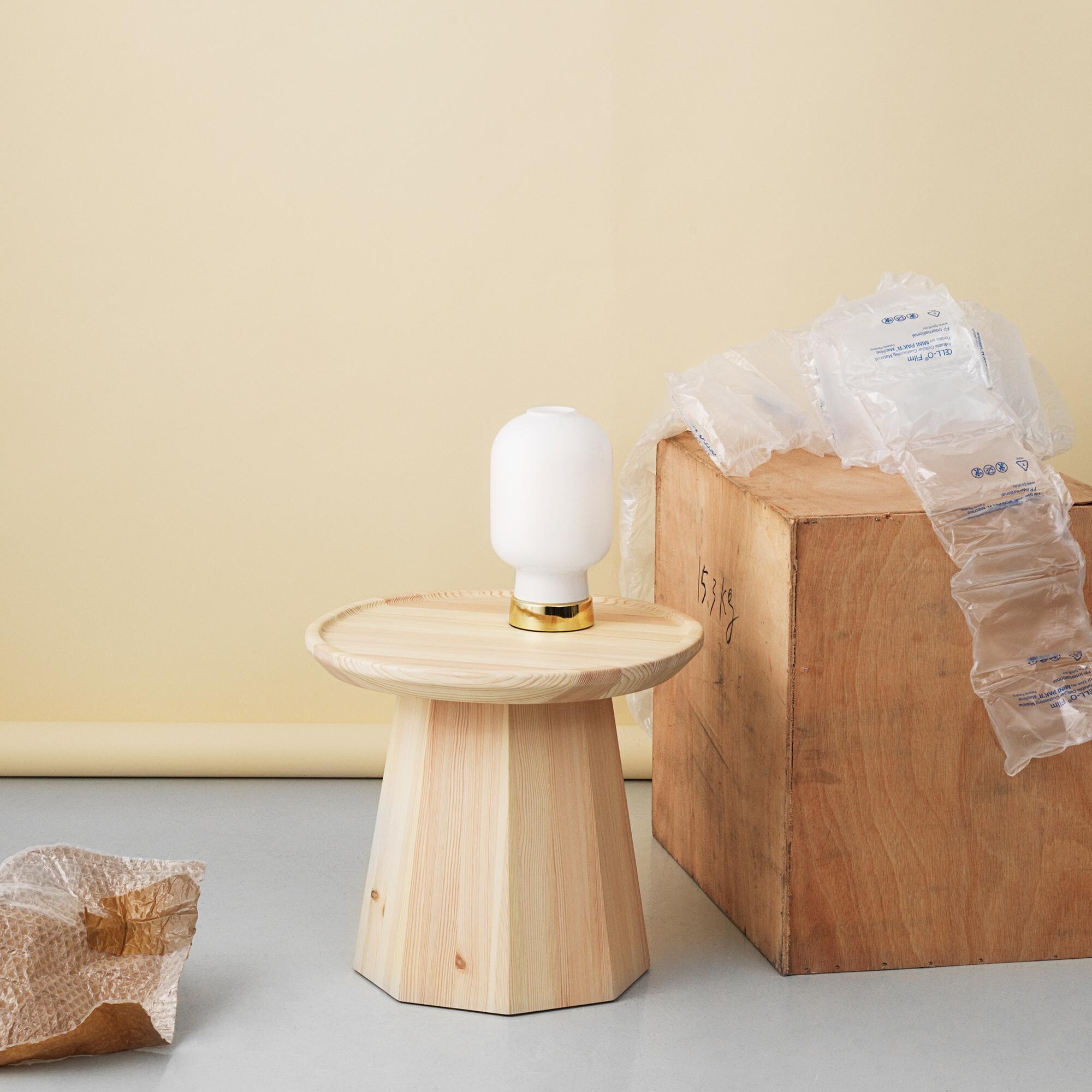 Amp Table Lamp Brass