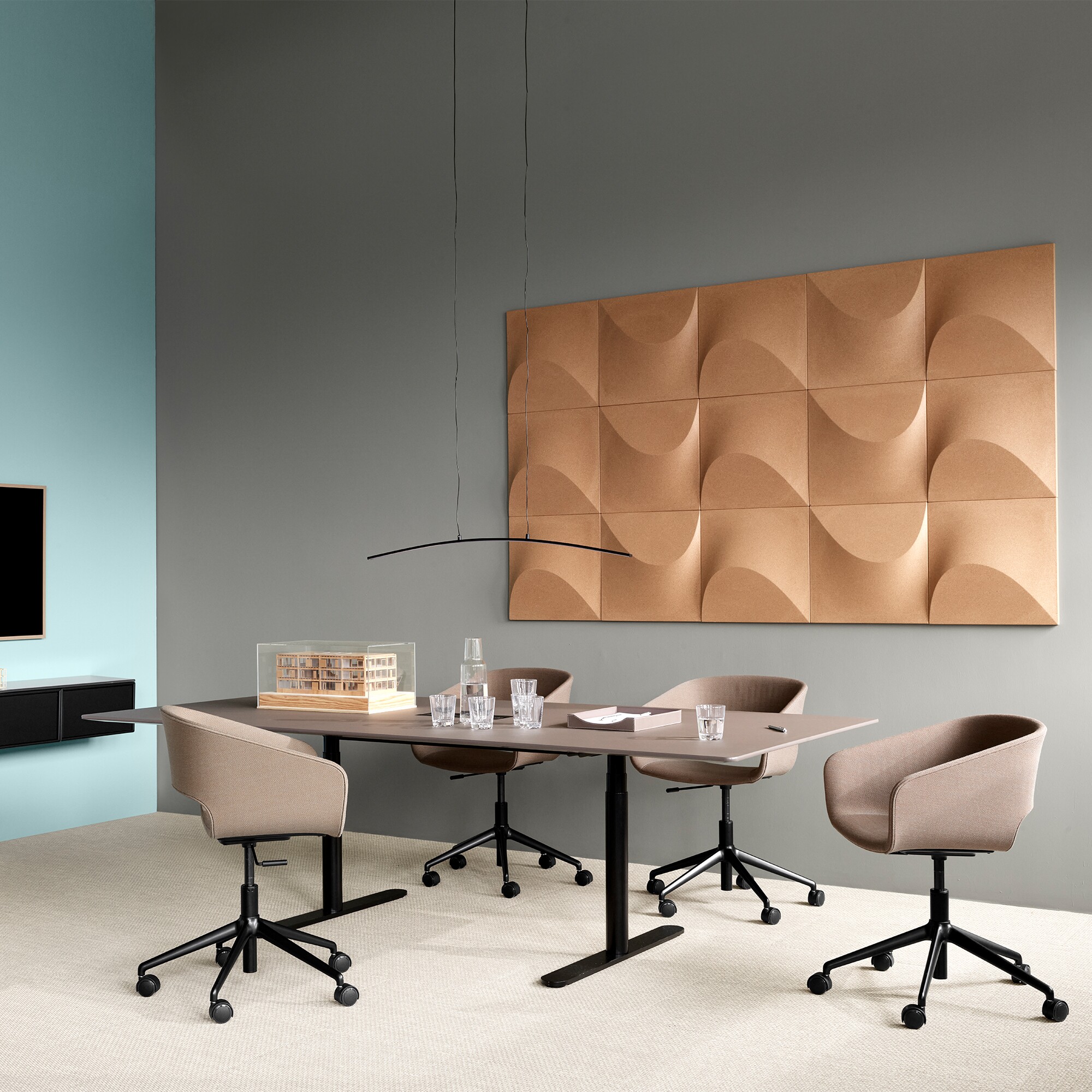 Marée 406 Swivel Chair with Wheels