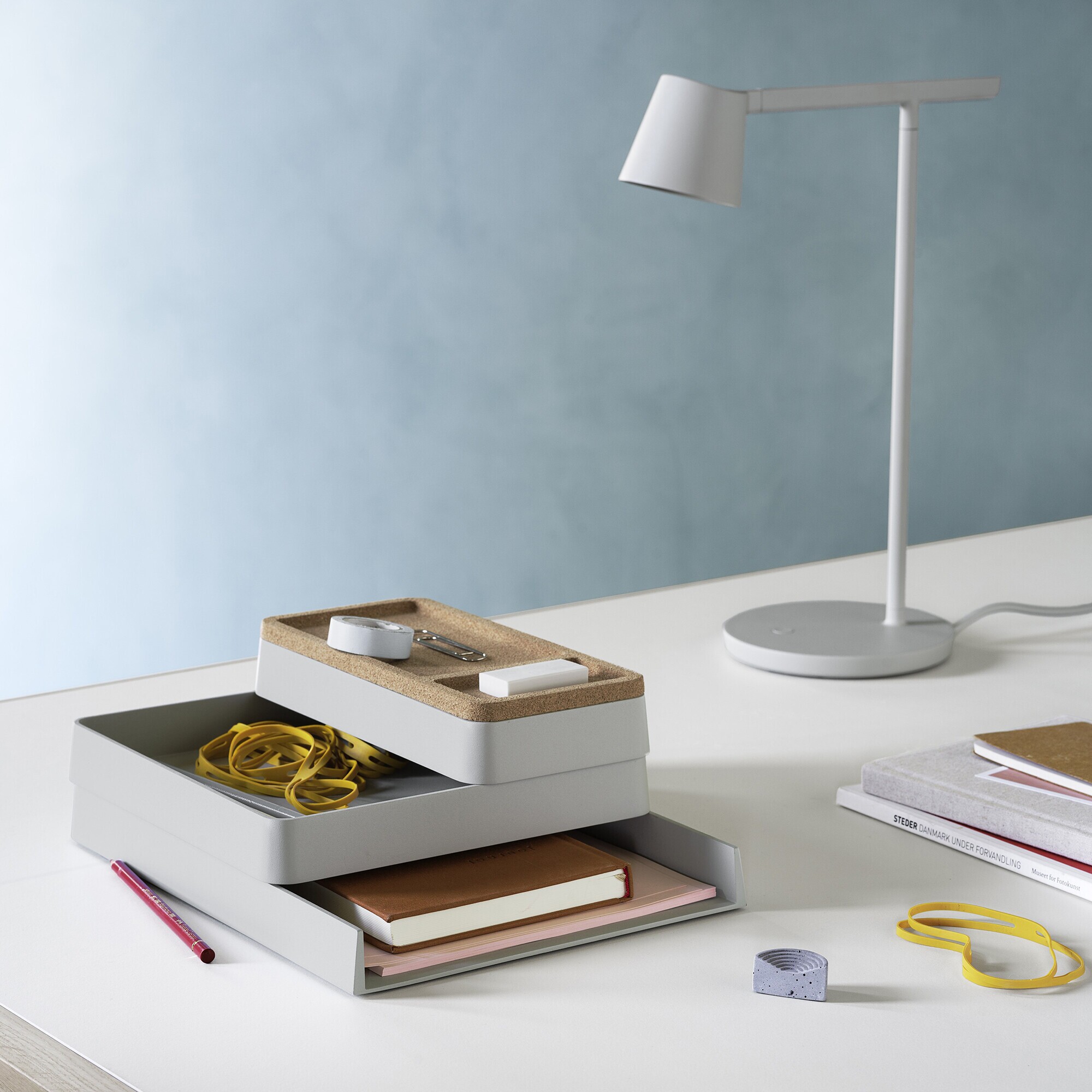 Arrange Desktop Organizer/Letter Tray Configuration 1