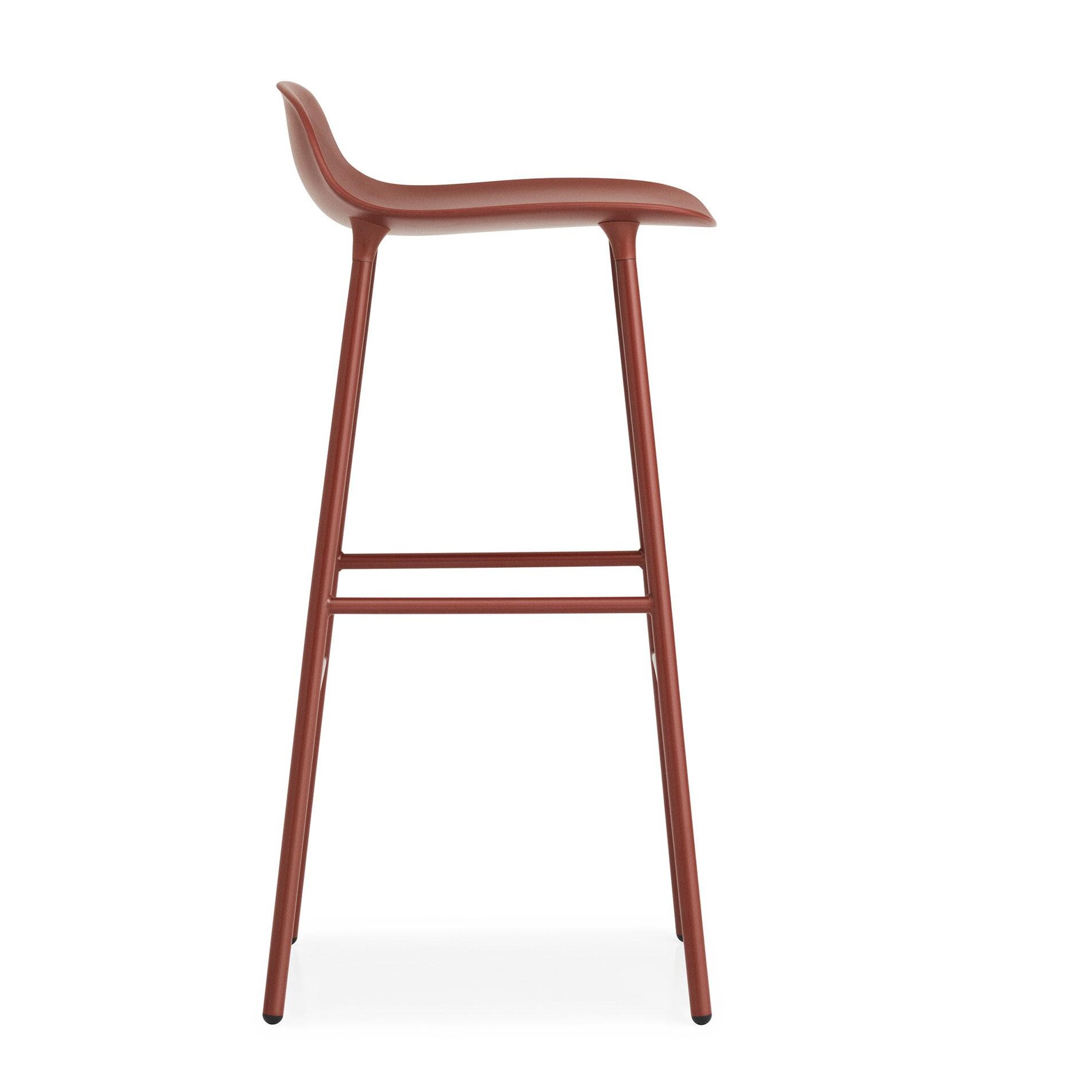 Form Bar Stool Steel Base 75cm