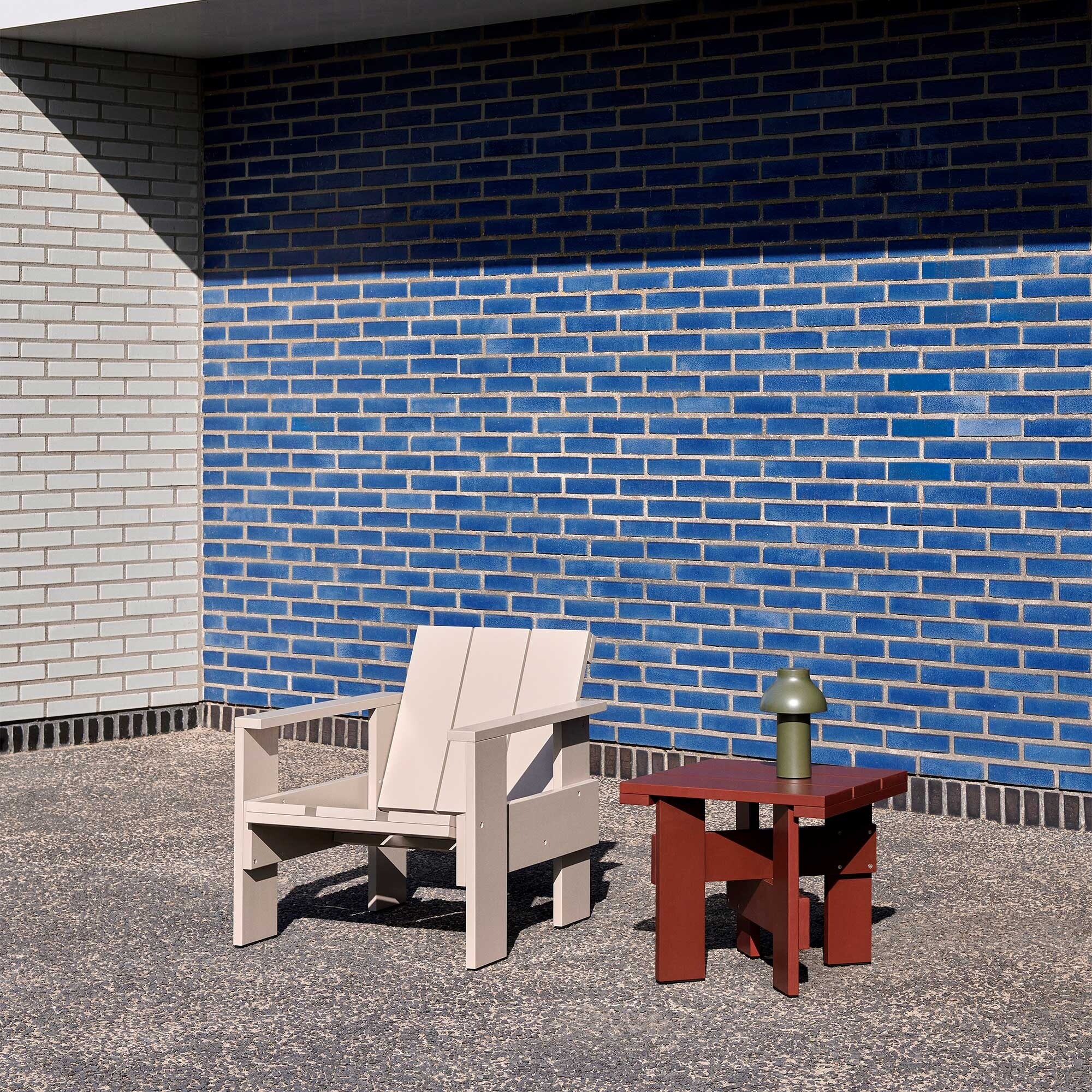 Crate Garden Side Table 45cm