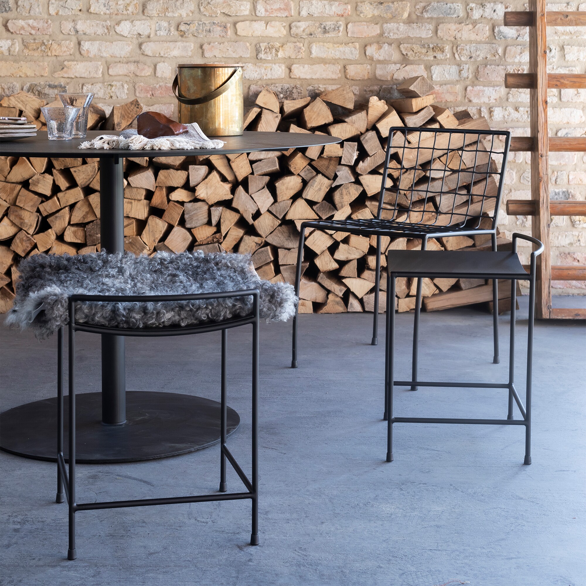 Nello Bar Stool 64cm