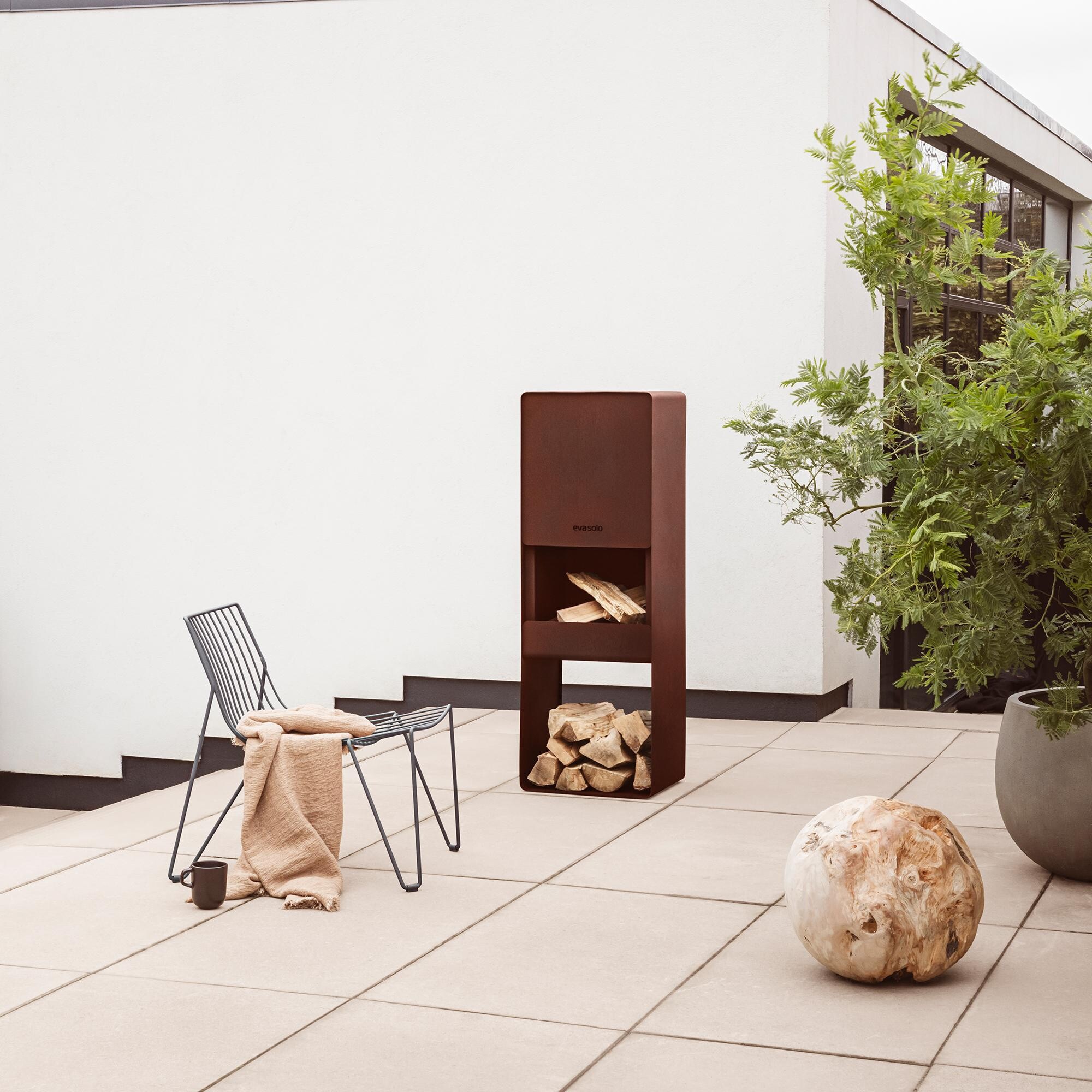 FireBox Garden Wood Burner H 125cm