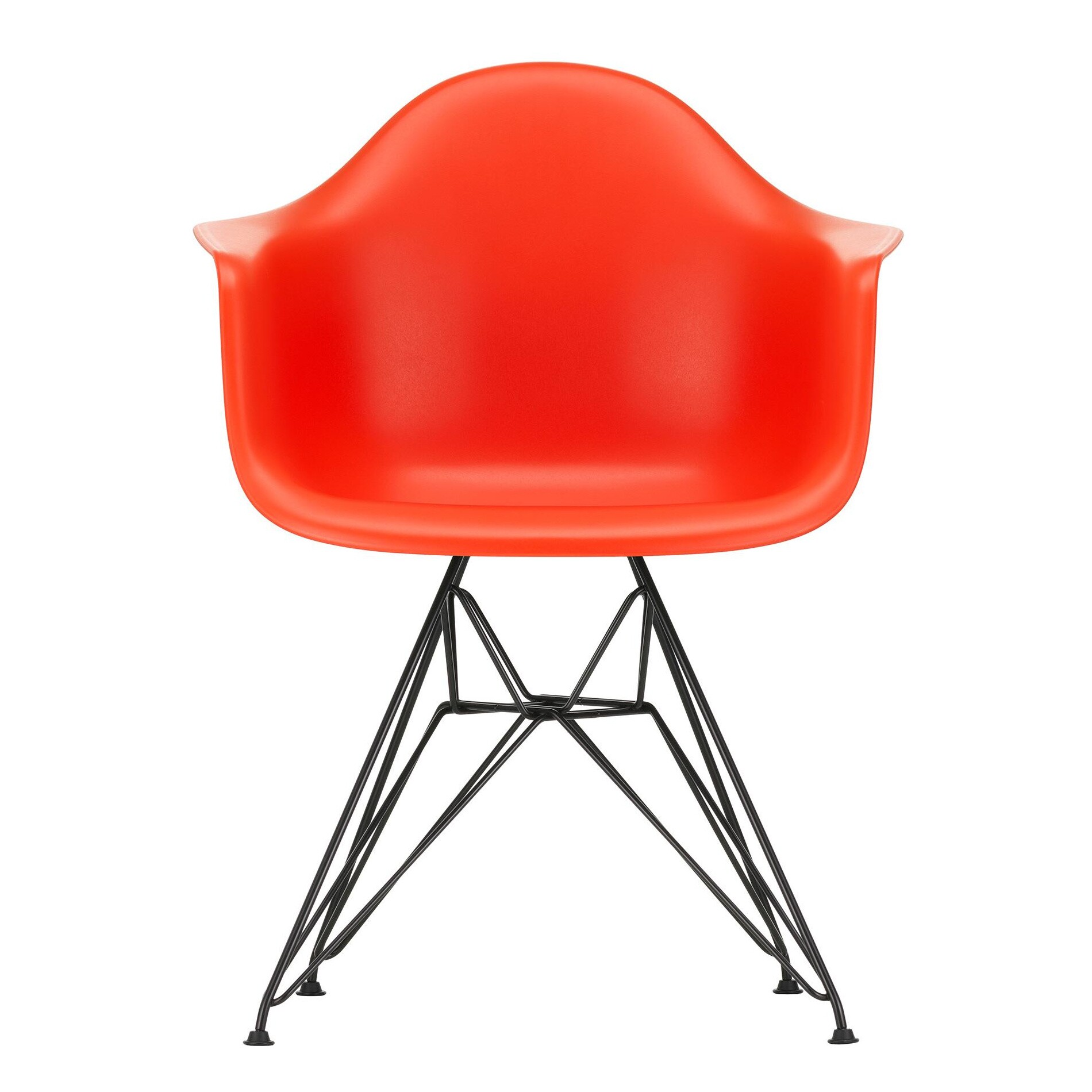 Eames Plastic Armchair DAR RE Black Base