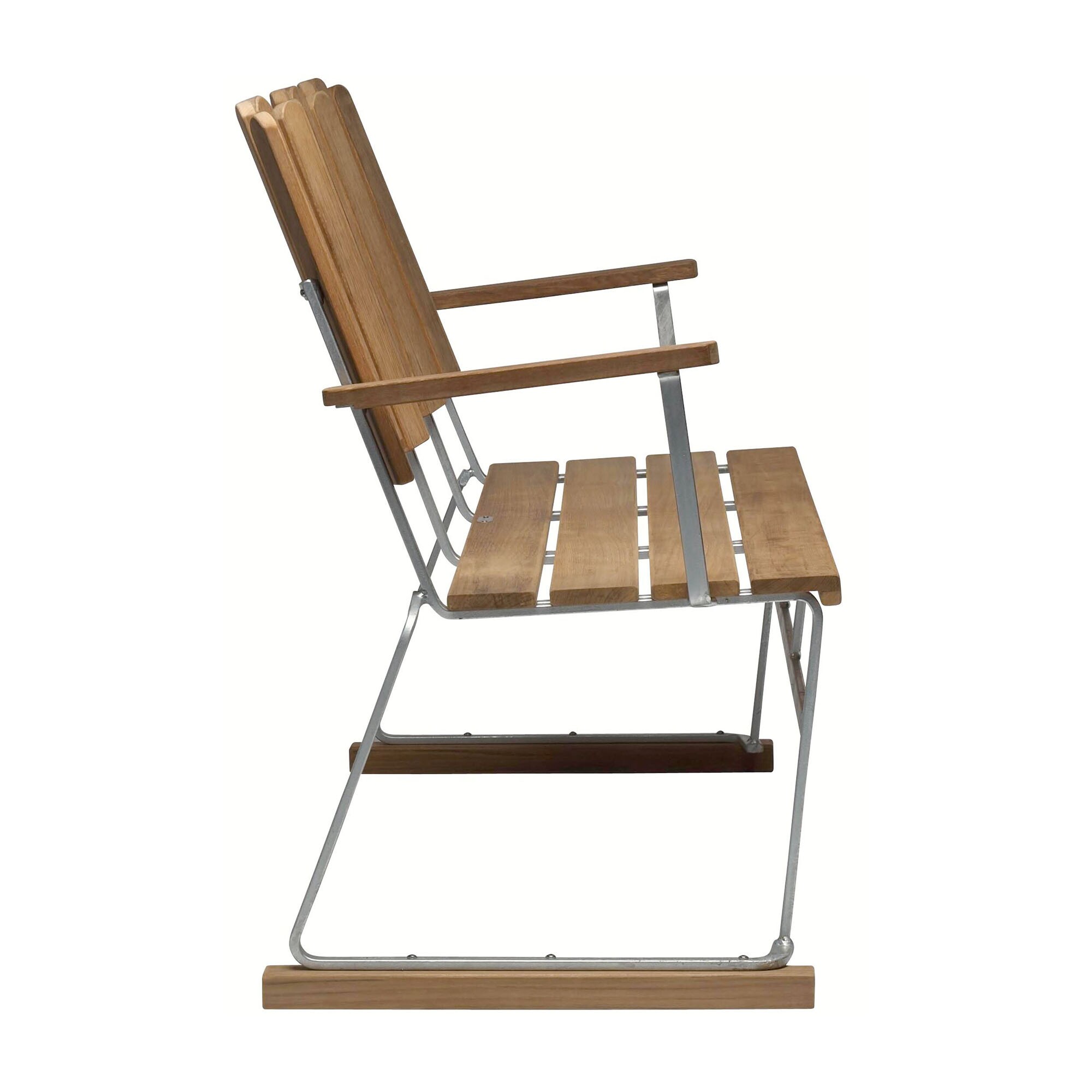 6 Garden Bench 140x85cm Teak