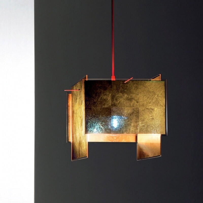 24 Karat Blau Suspension Lamp