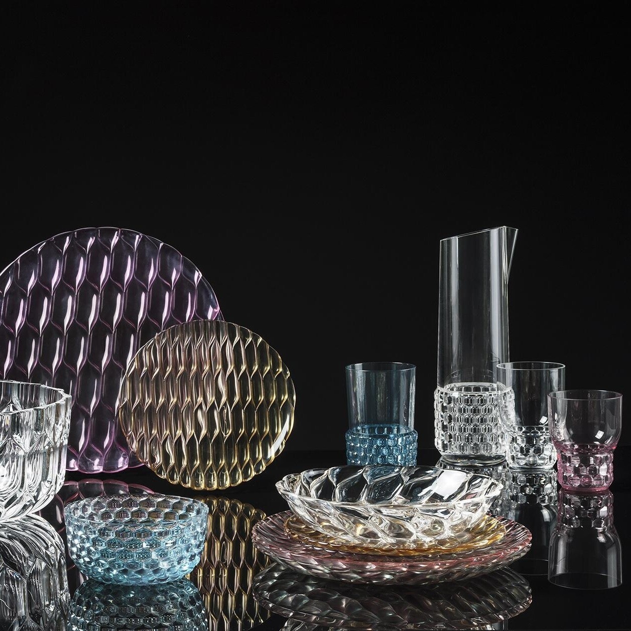 Jellies Family Water Glass Set Of 4