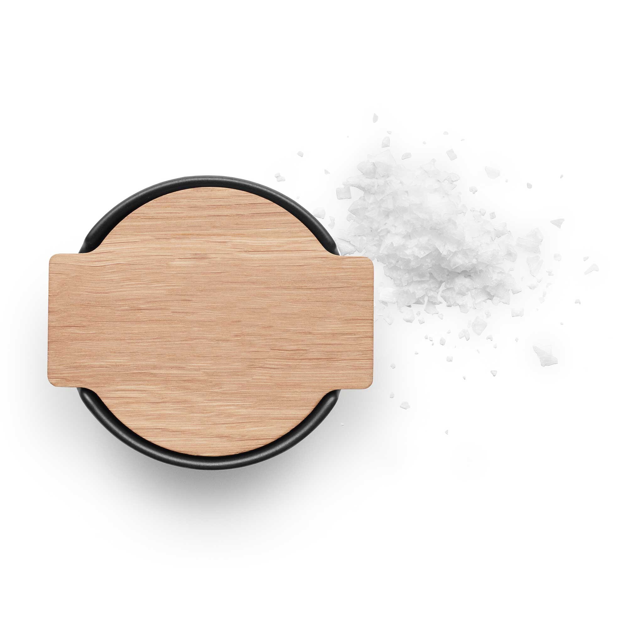 Nordic Kitchen Salt Jar with Lid