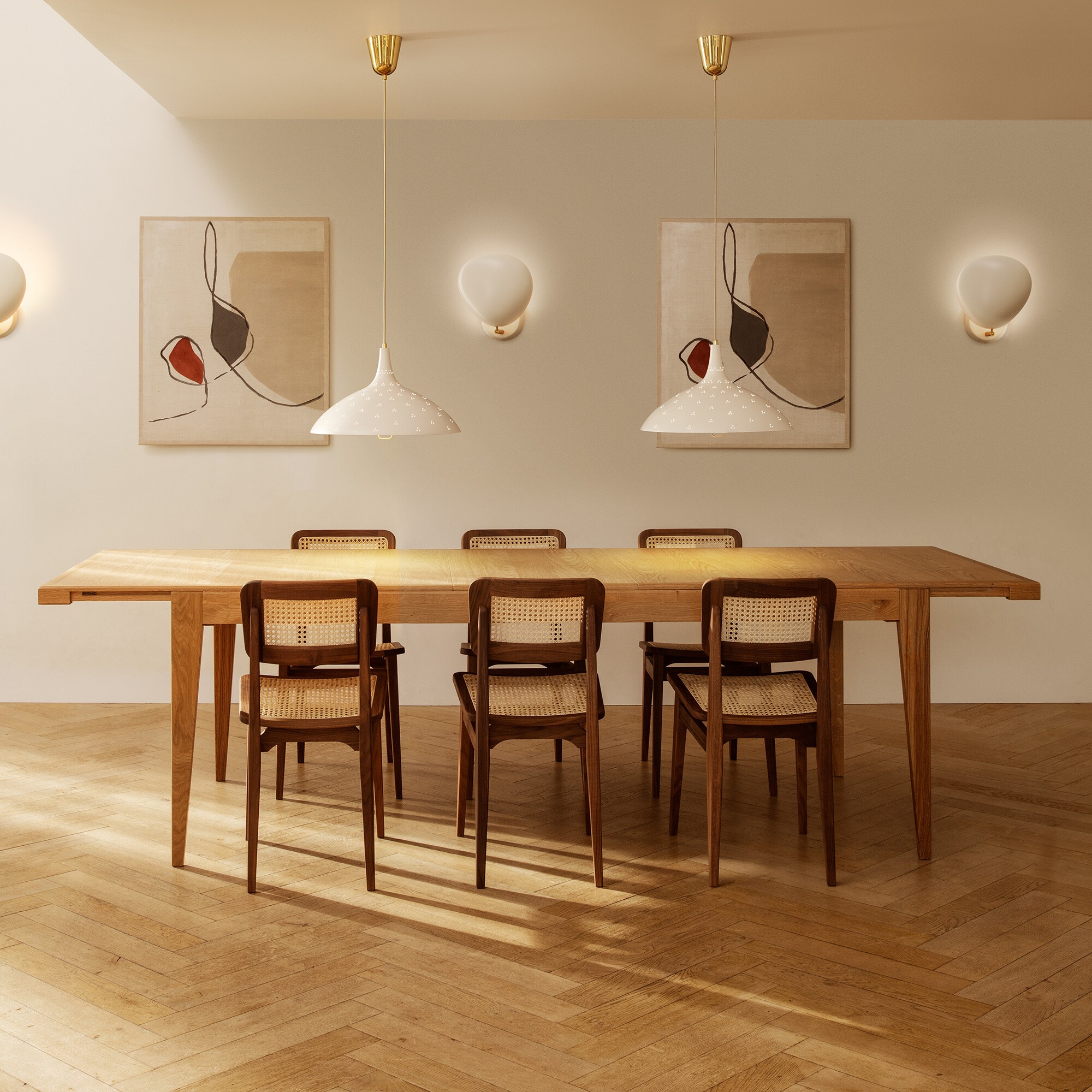 C-Chair All French Cane Dining Chair Set of 4