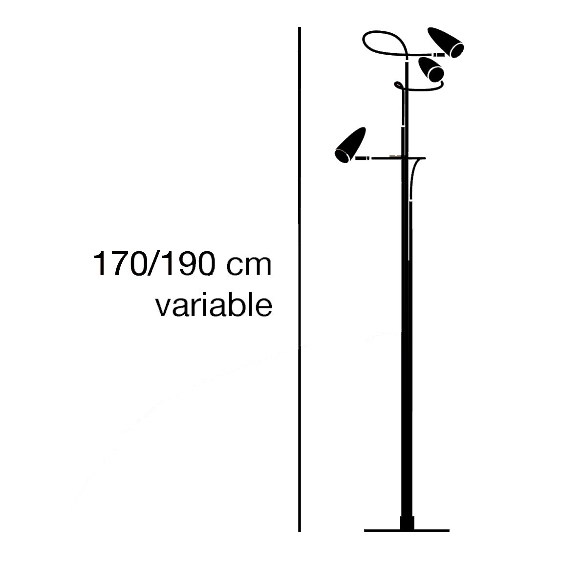 CicloItalia Flex F3 Floor Lamp