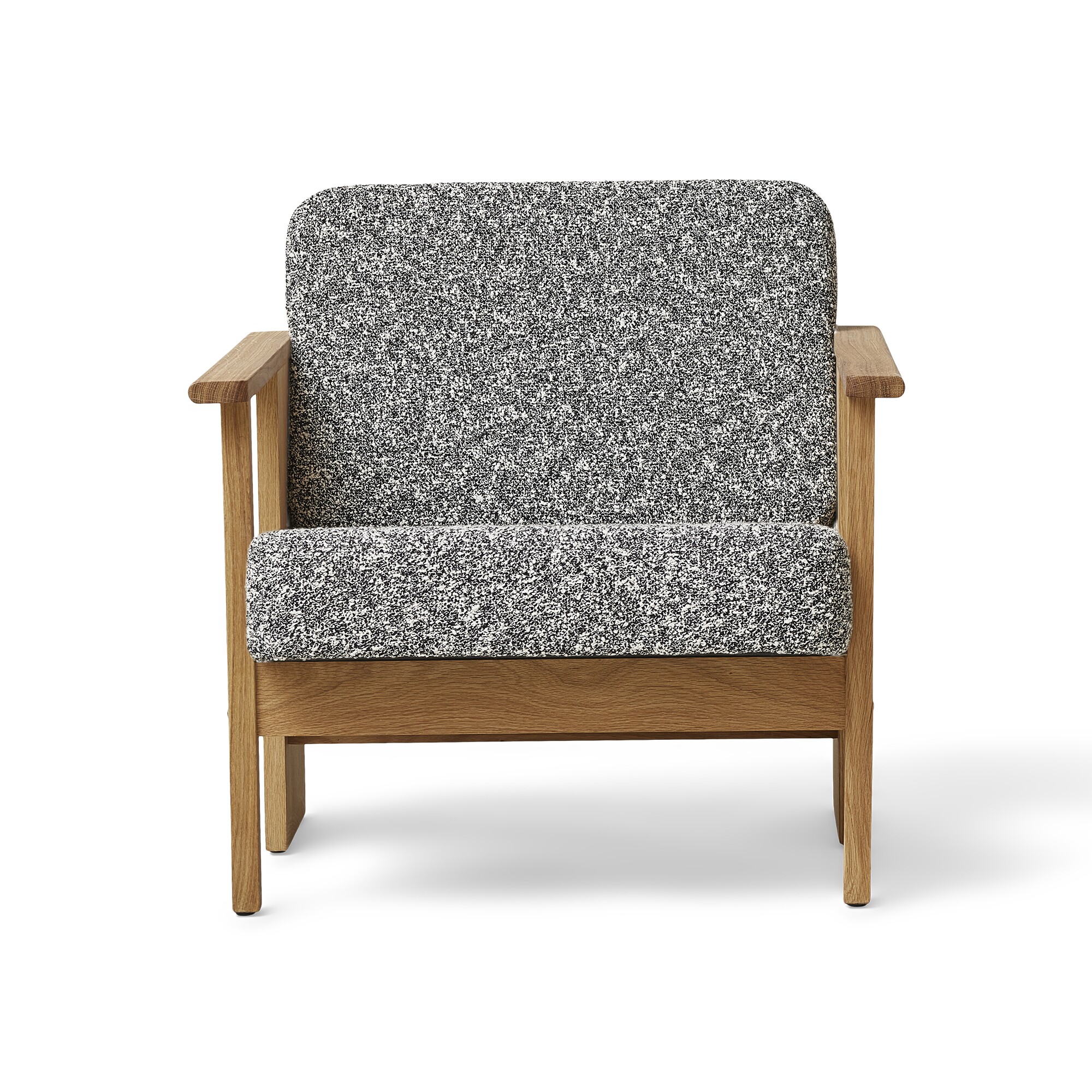 Block Lounge Chair Oak Oiled