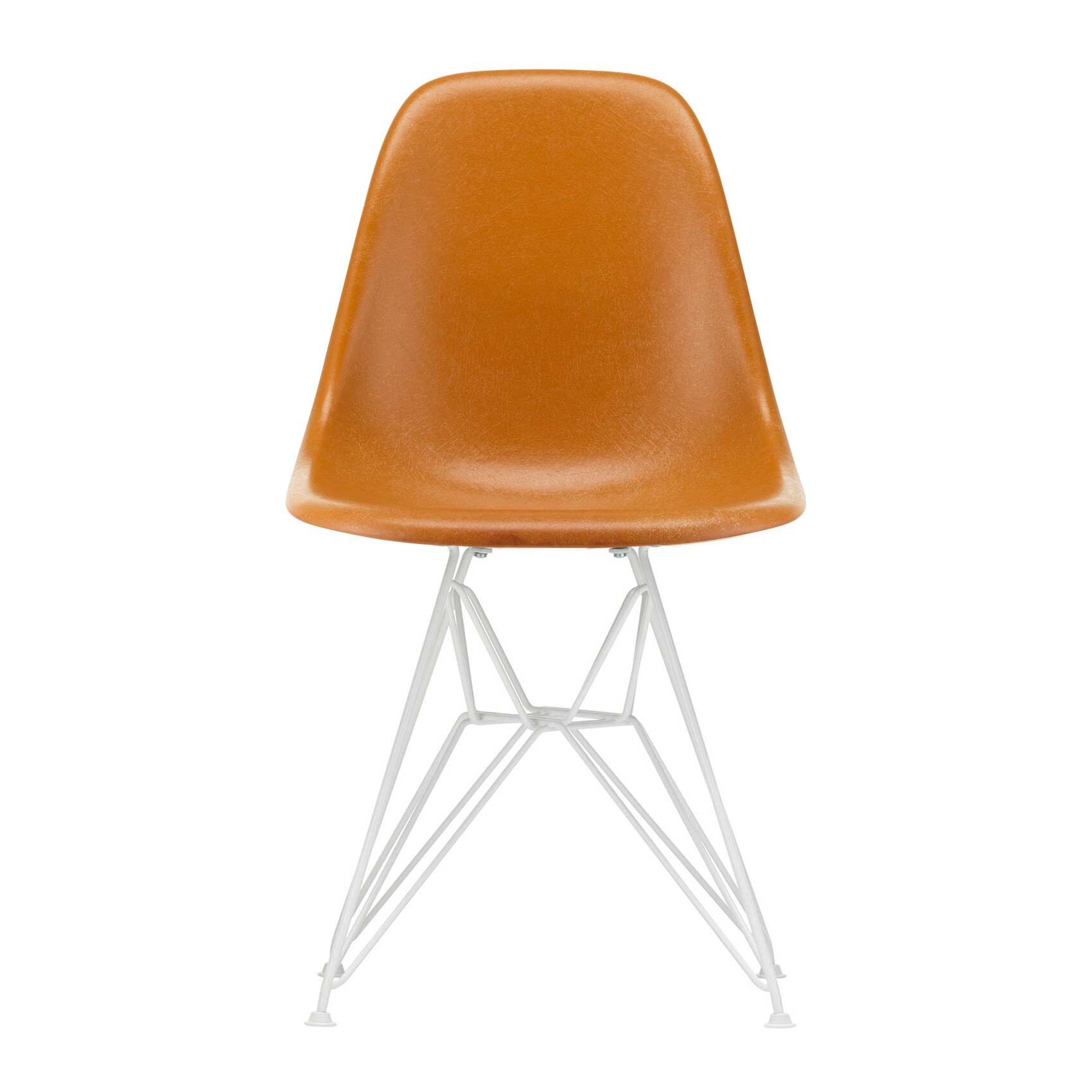 Eames Fiberglass Side Chair DSR White Base