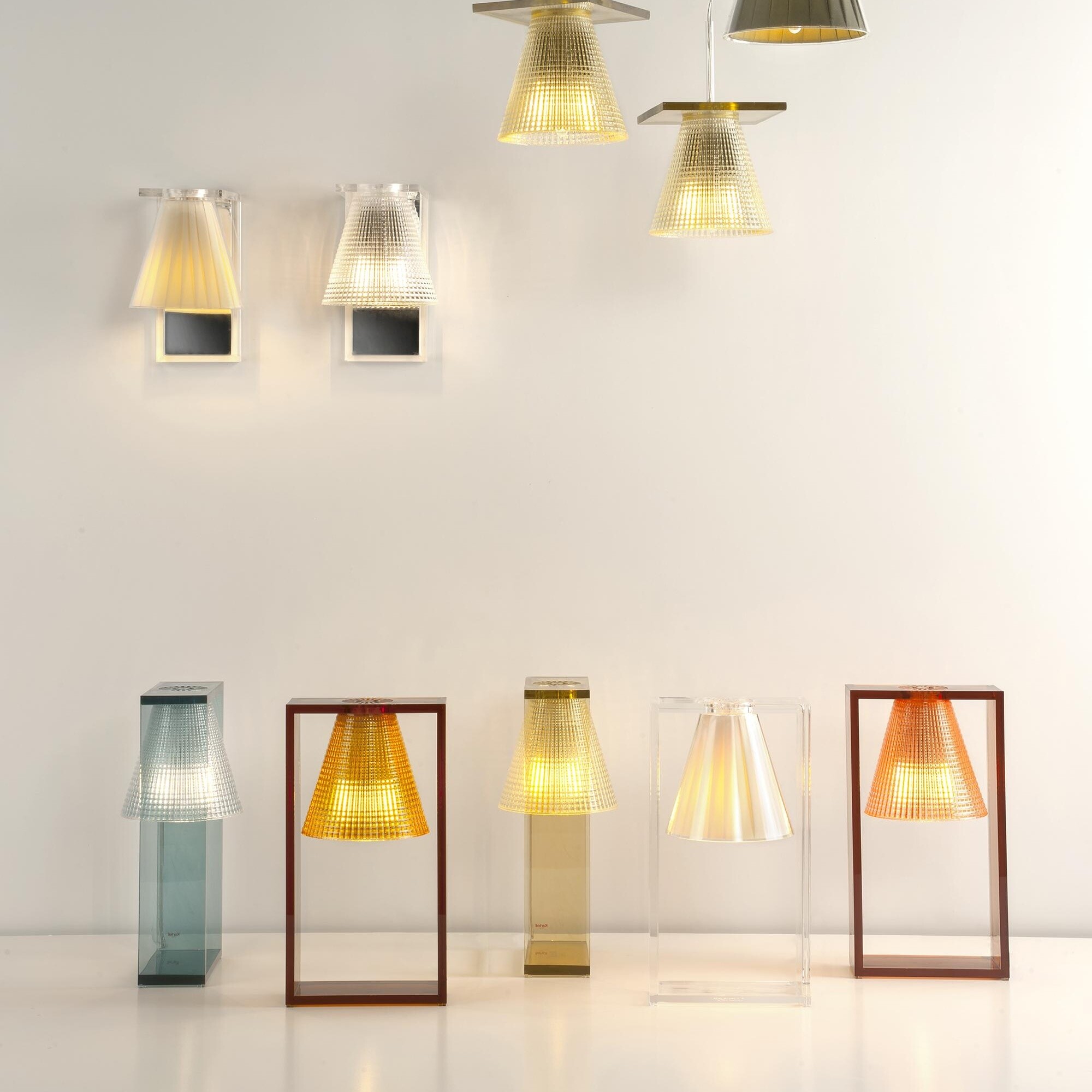 Light-Air Table Lamp With Fabric