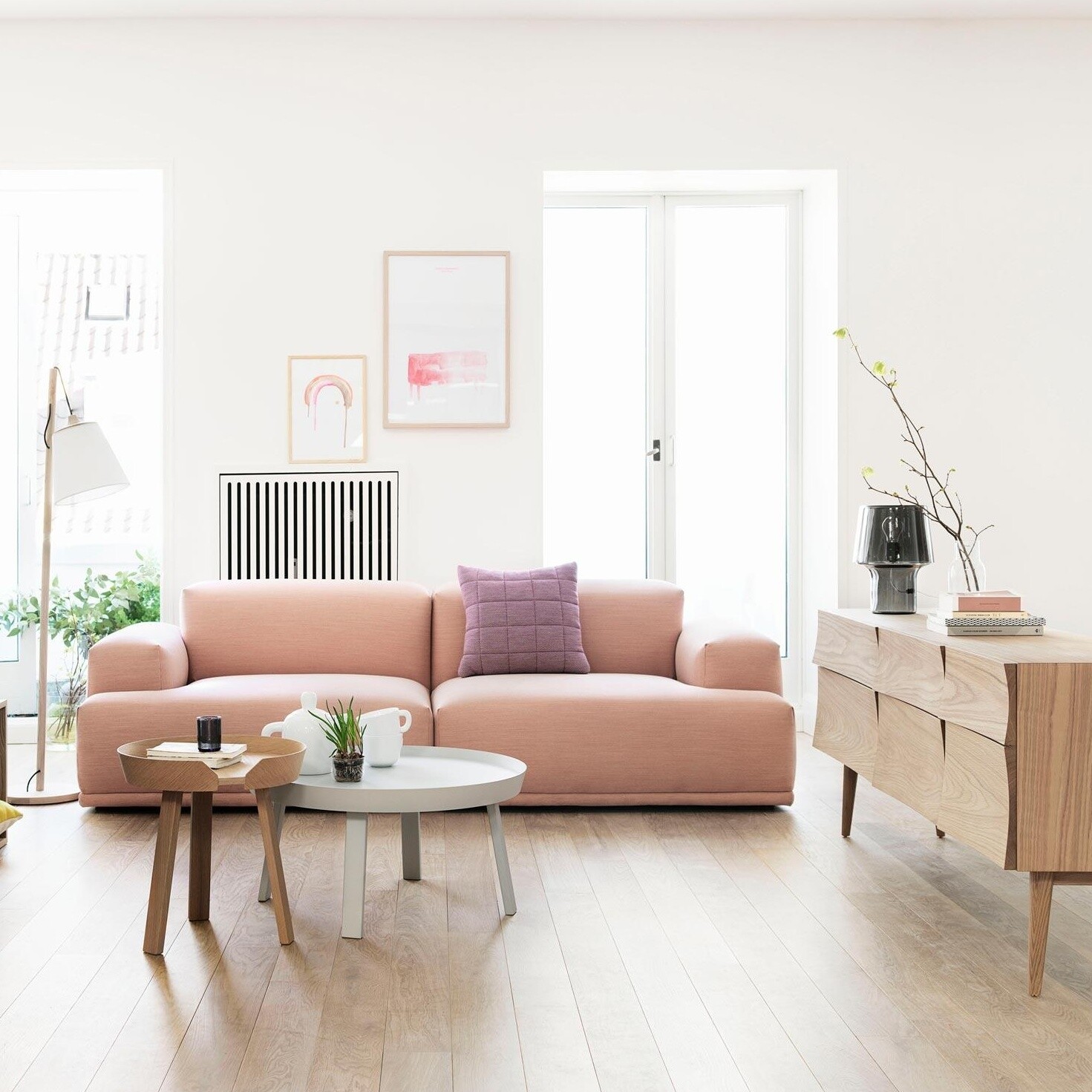 Cosy In Grey Table Lamp