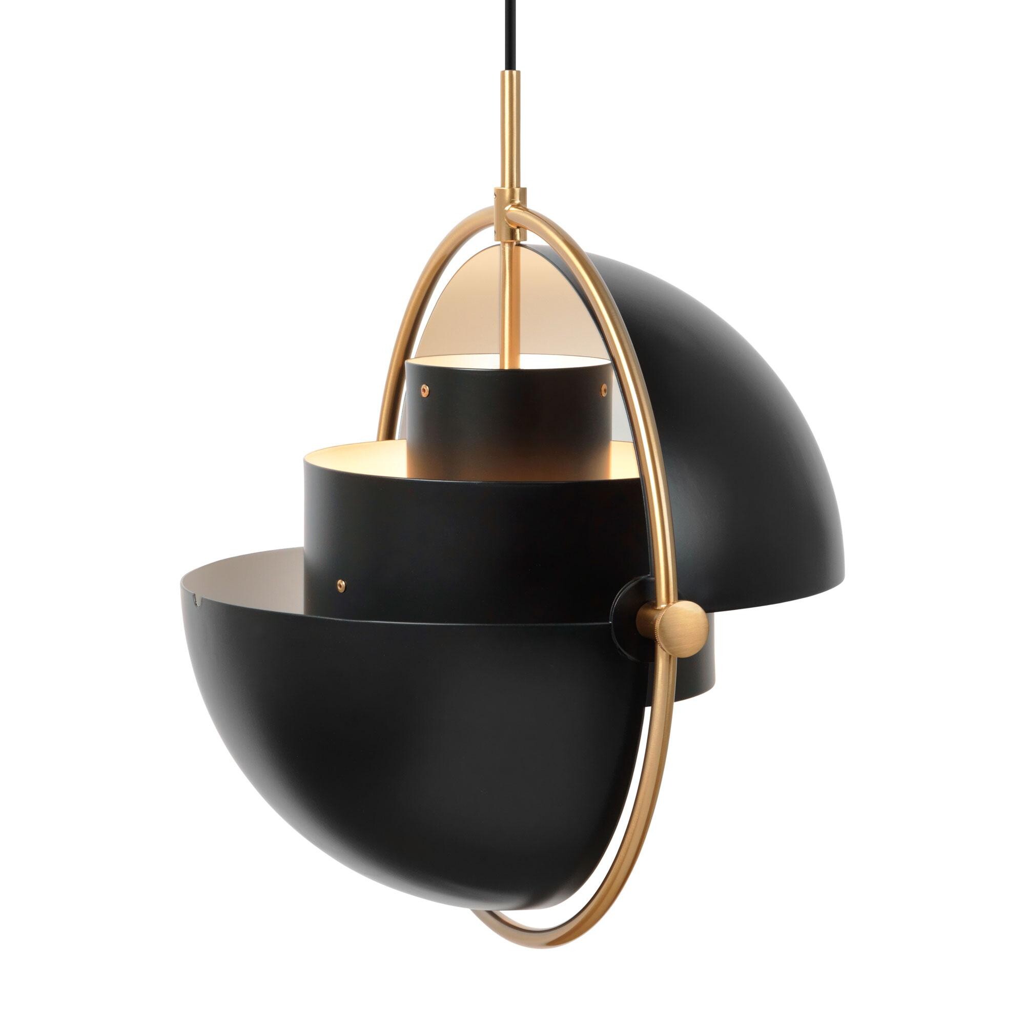 Multi-Lite Suspension Lamp Ø36cm Frame Brass