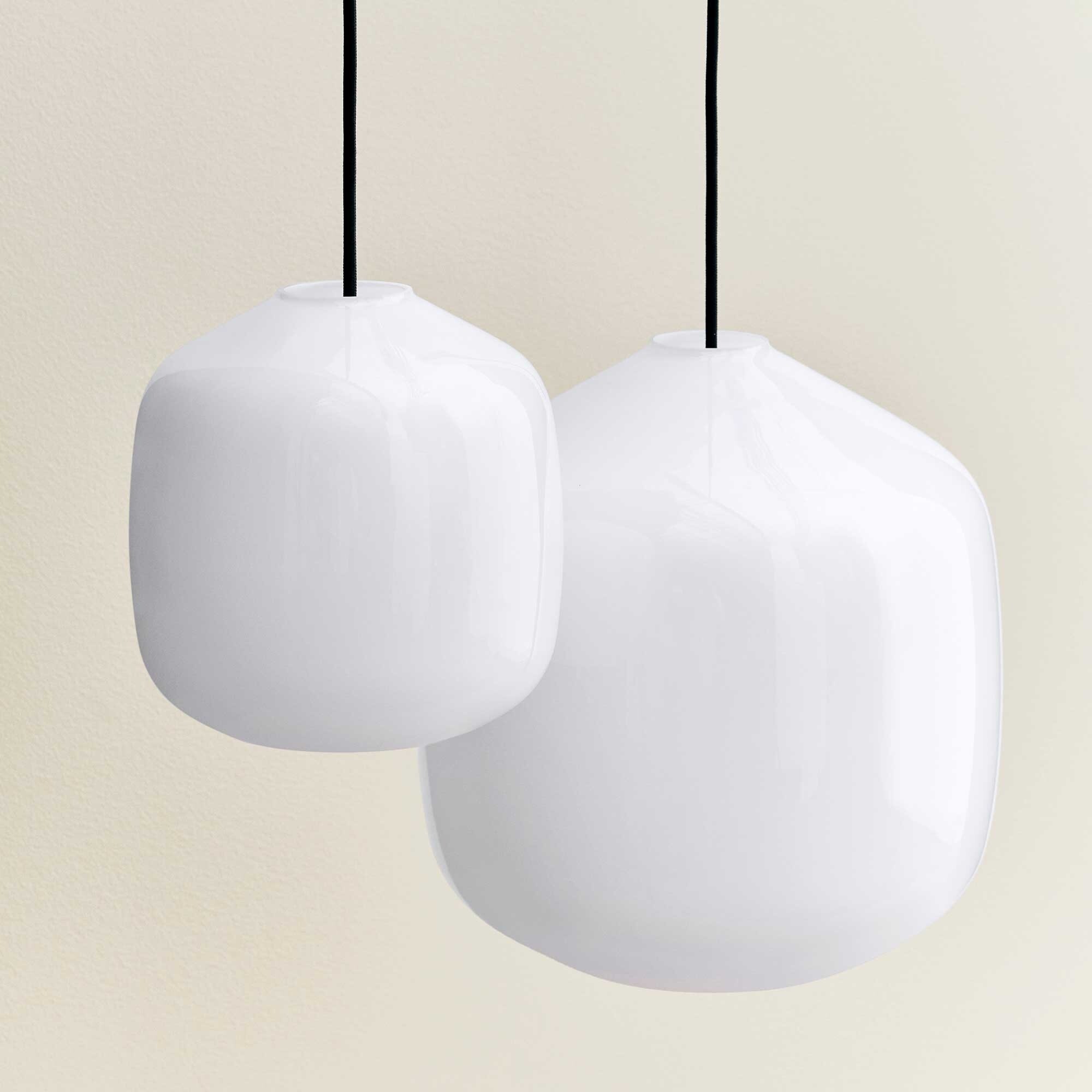 Buoy Glass Suspension Lamp Ø 30cm