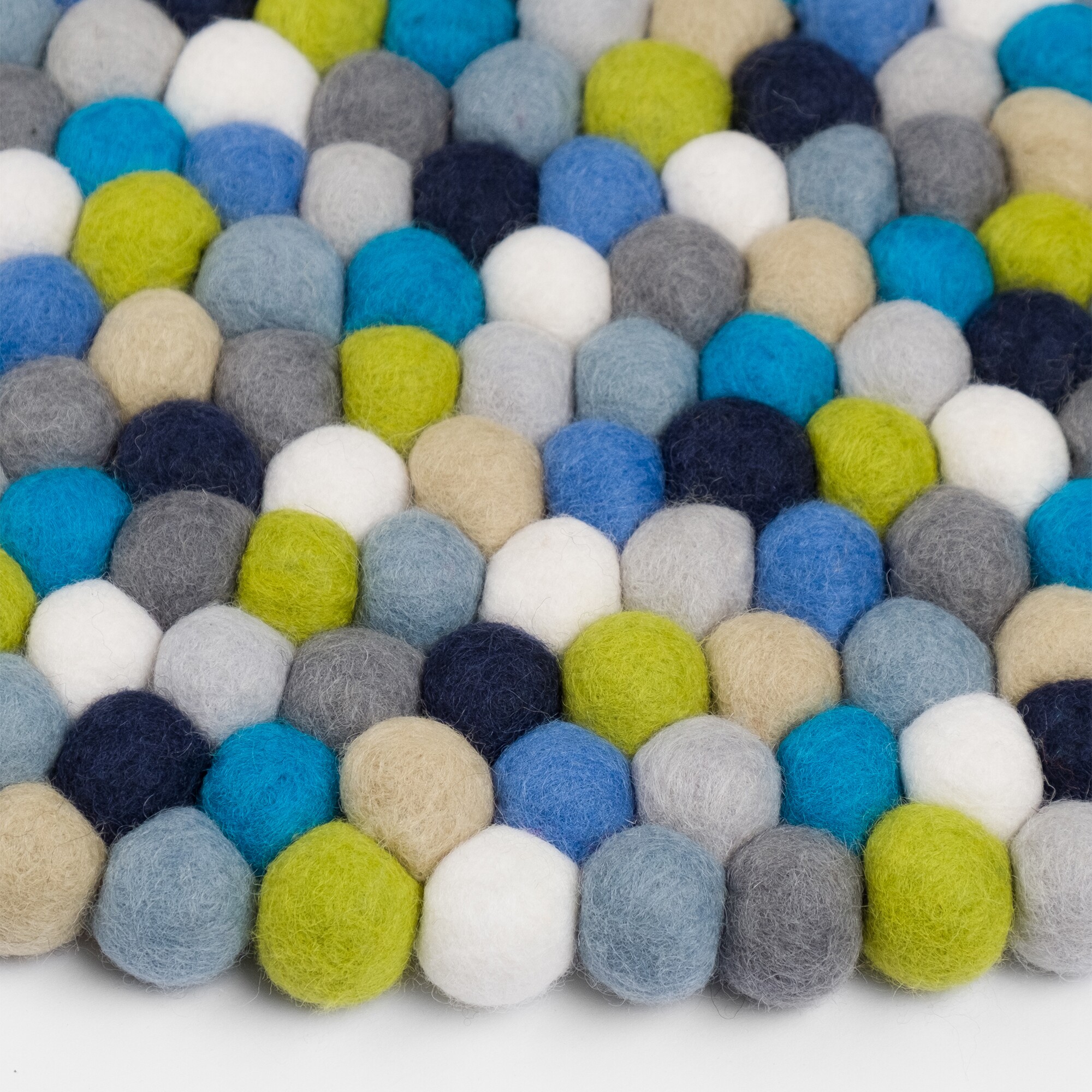 Fritz Felt Ball Rug