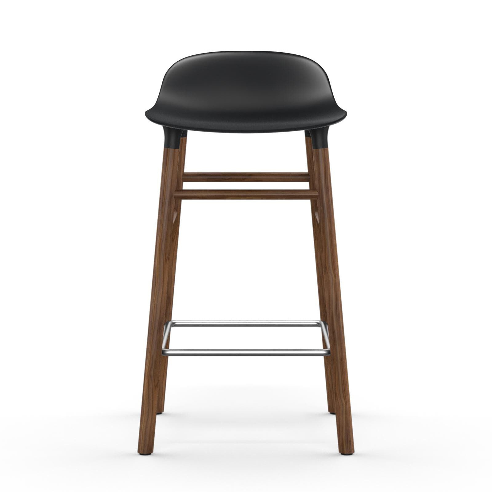 Form Bar Stool Walnut Base 65cm