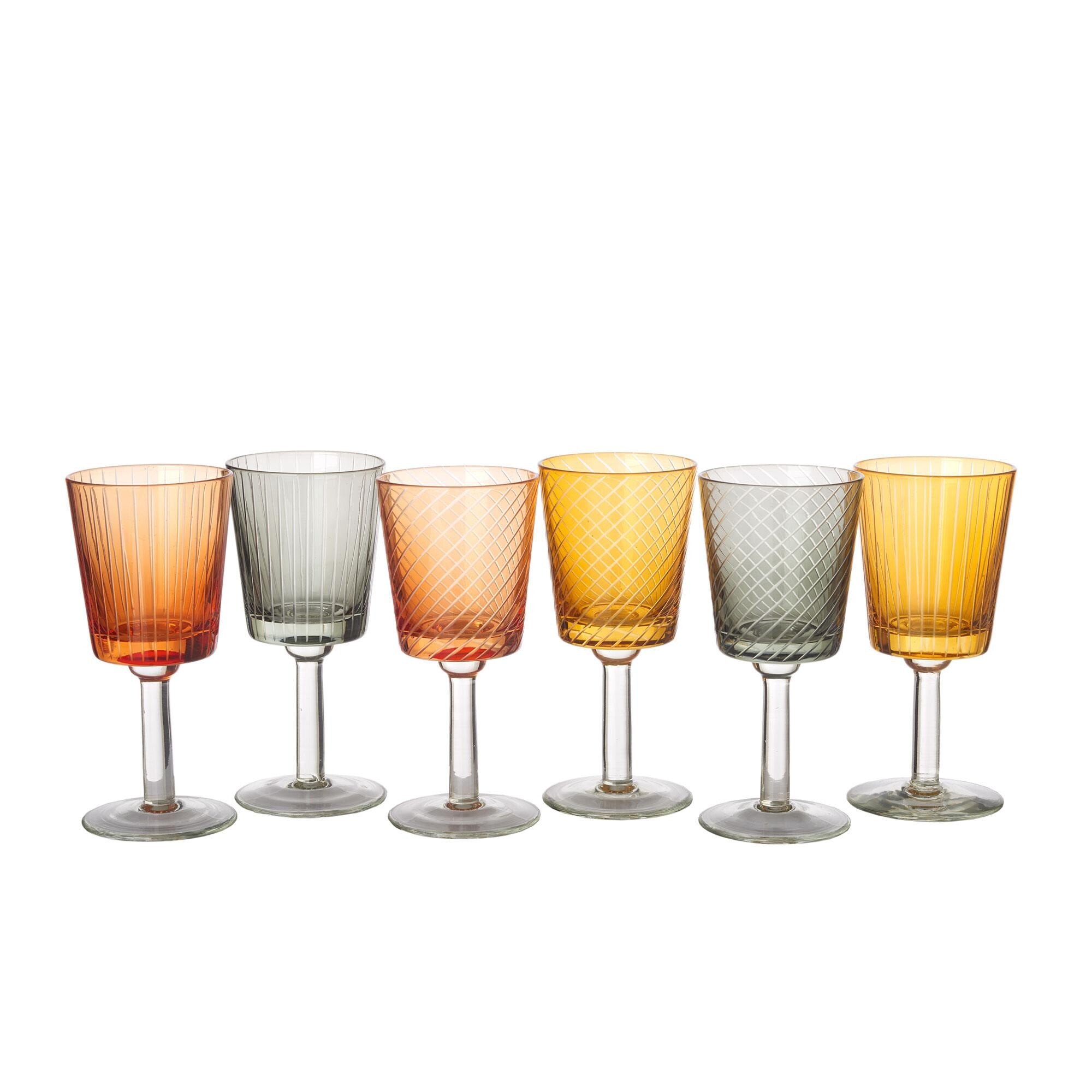 Library Wine Glass Set of 6