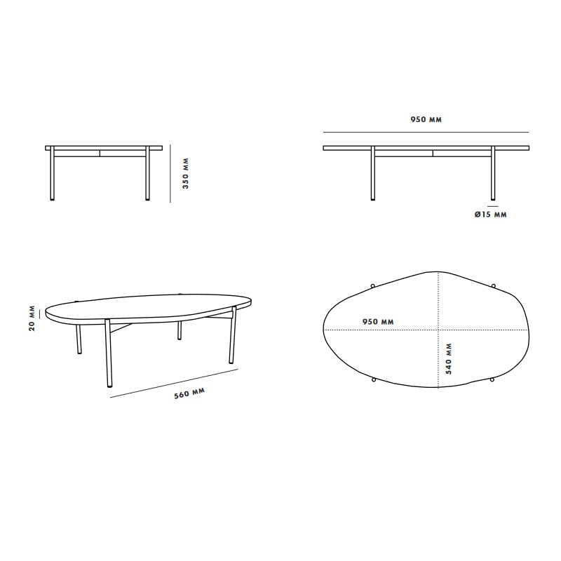 La Terra Side Table L