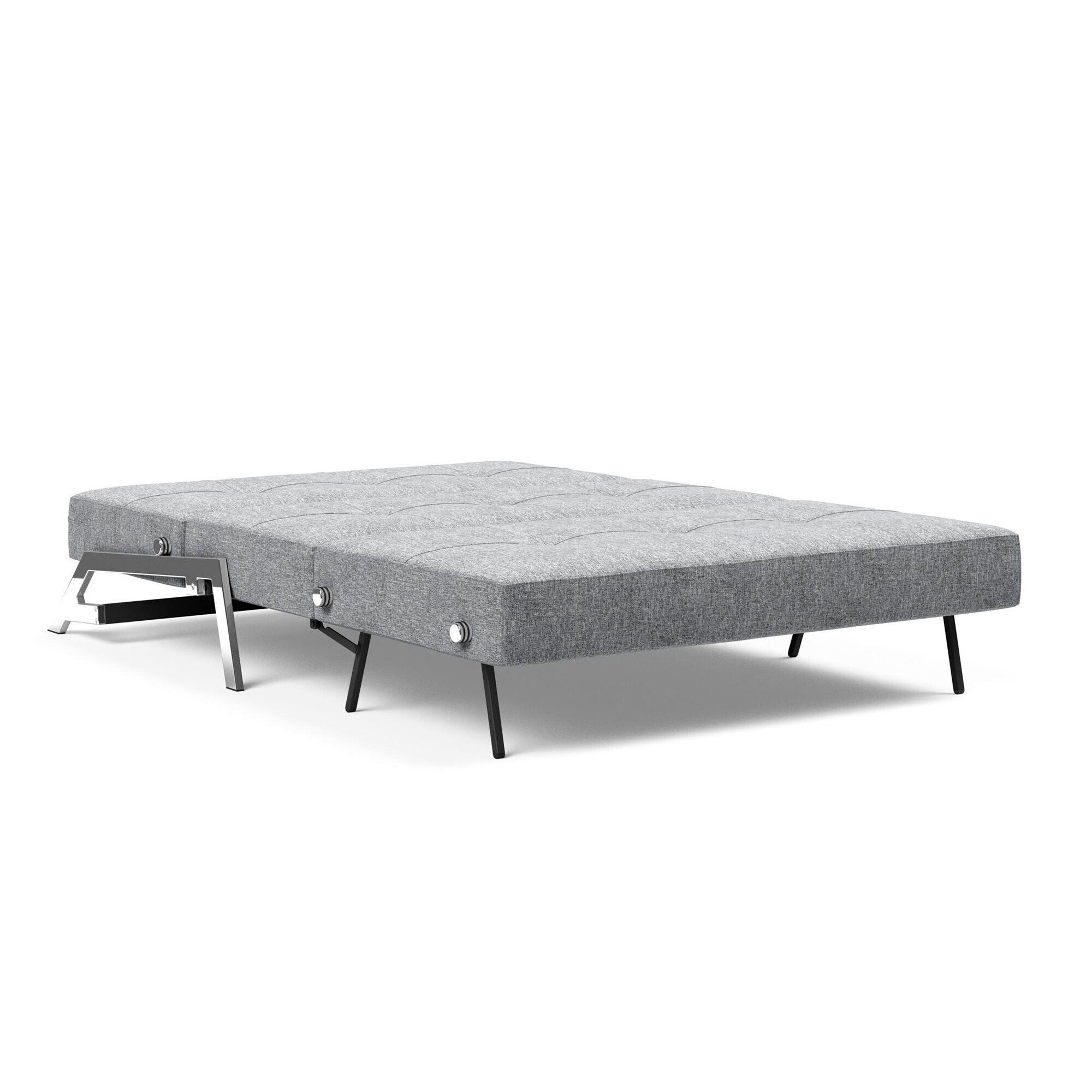 Cubed 140 Sofa Bed Chrome 145x103cm