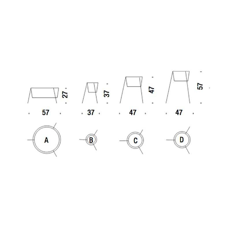 Jardin Suspendu Plants Basket Set of 4