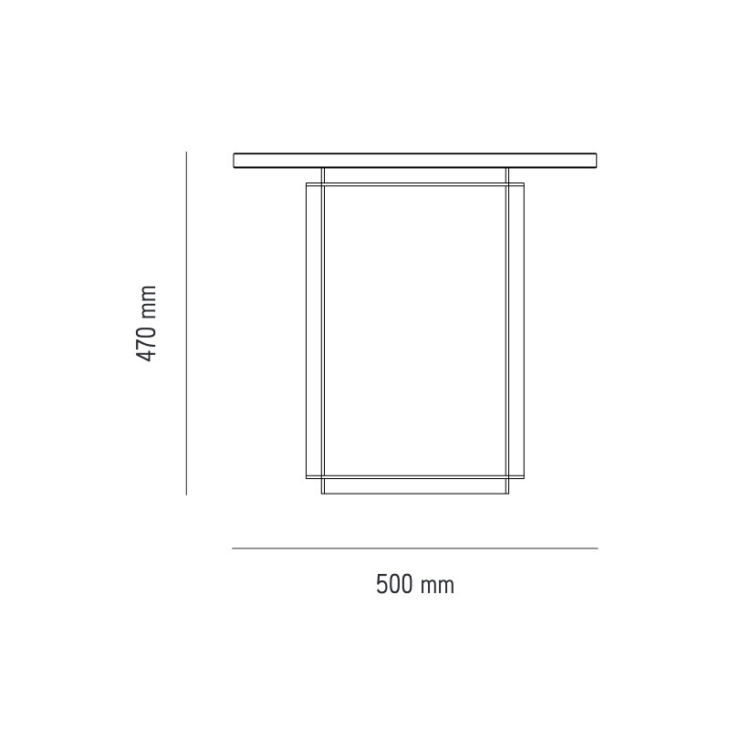 Florence Side Table Ø50cm