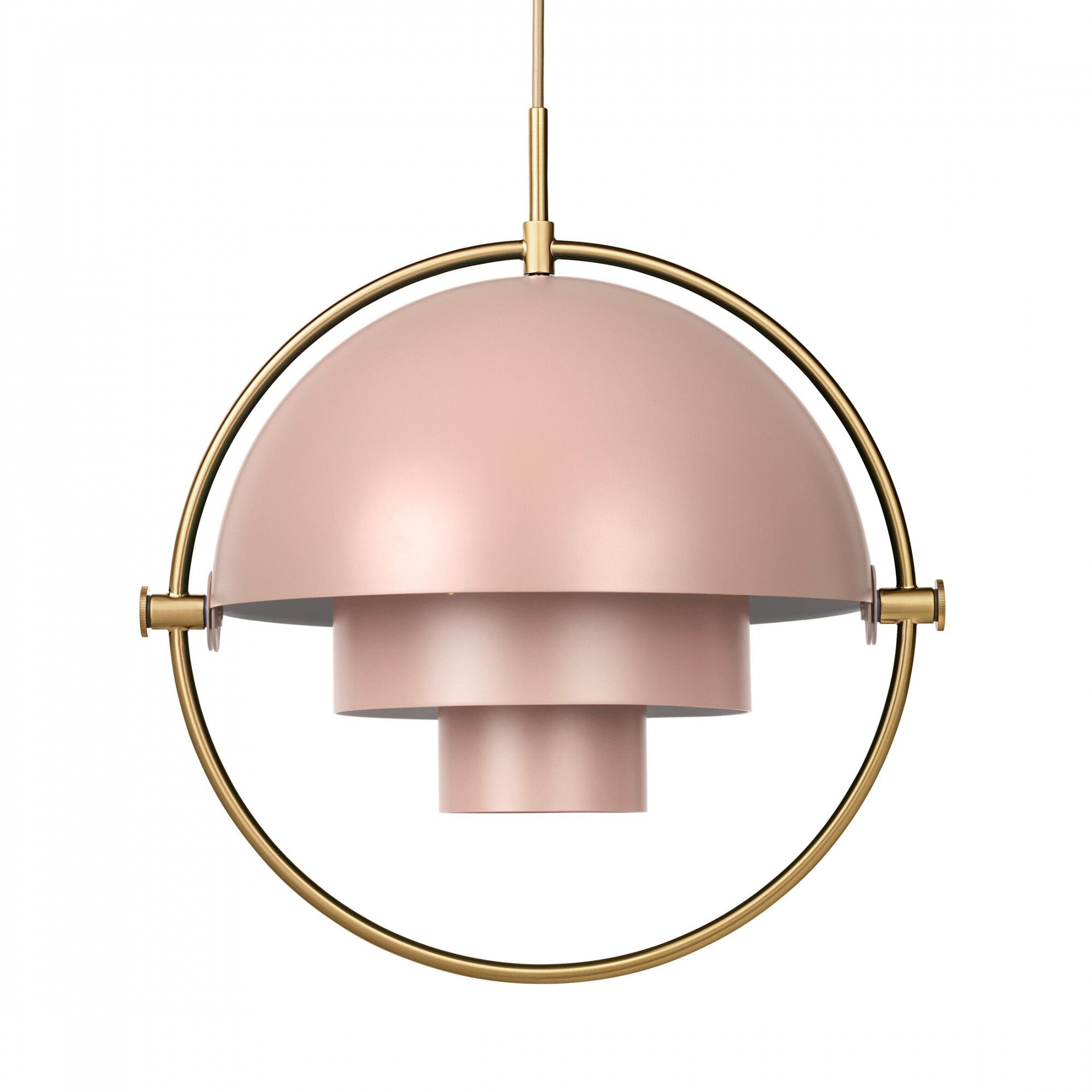 Multi-Lite Suspension Lamp Ø36cm Frame Brass