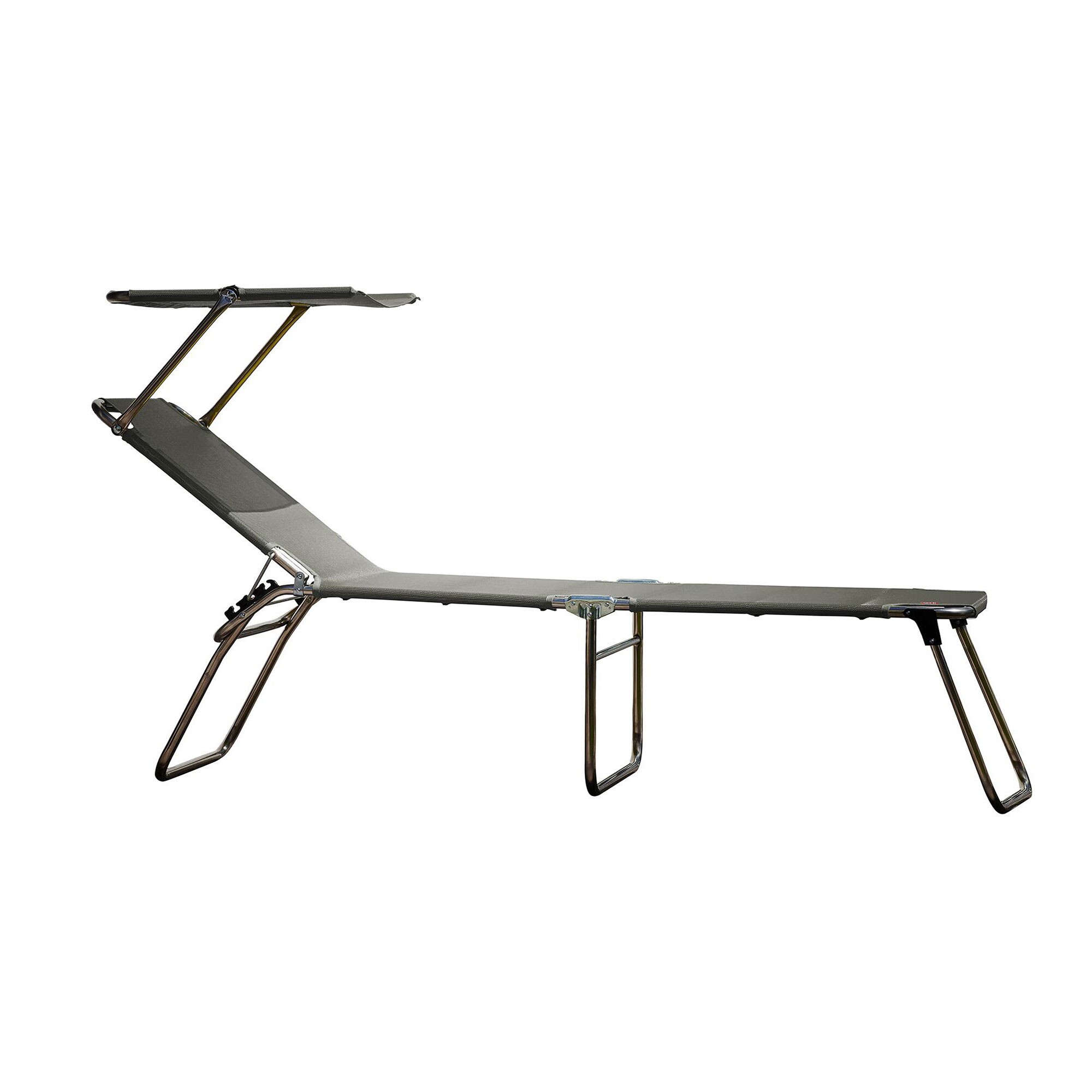 Fiam Amigo 40+ Sun Lounger with Sun Top