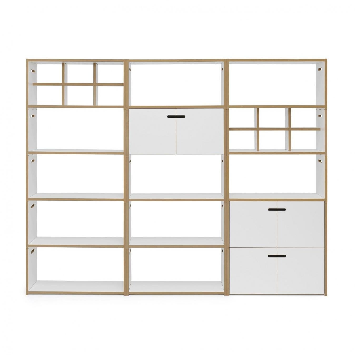 Hochstapler Shelf With Doors 228x179cm