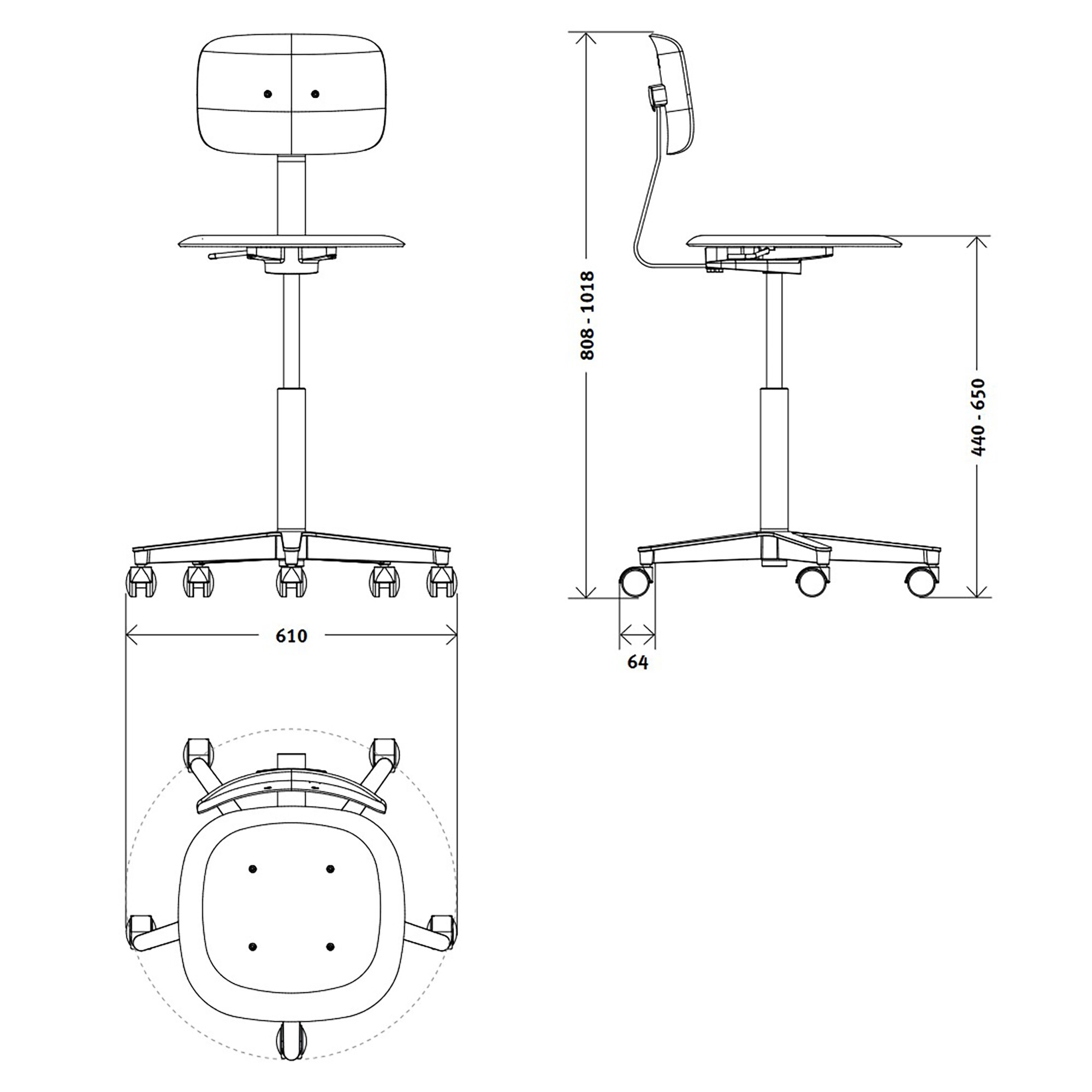 Atelier Model 2100 Office Chair