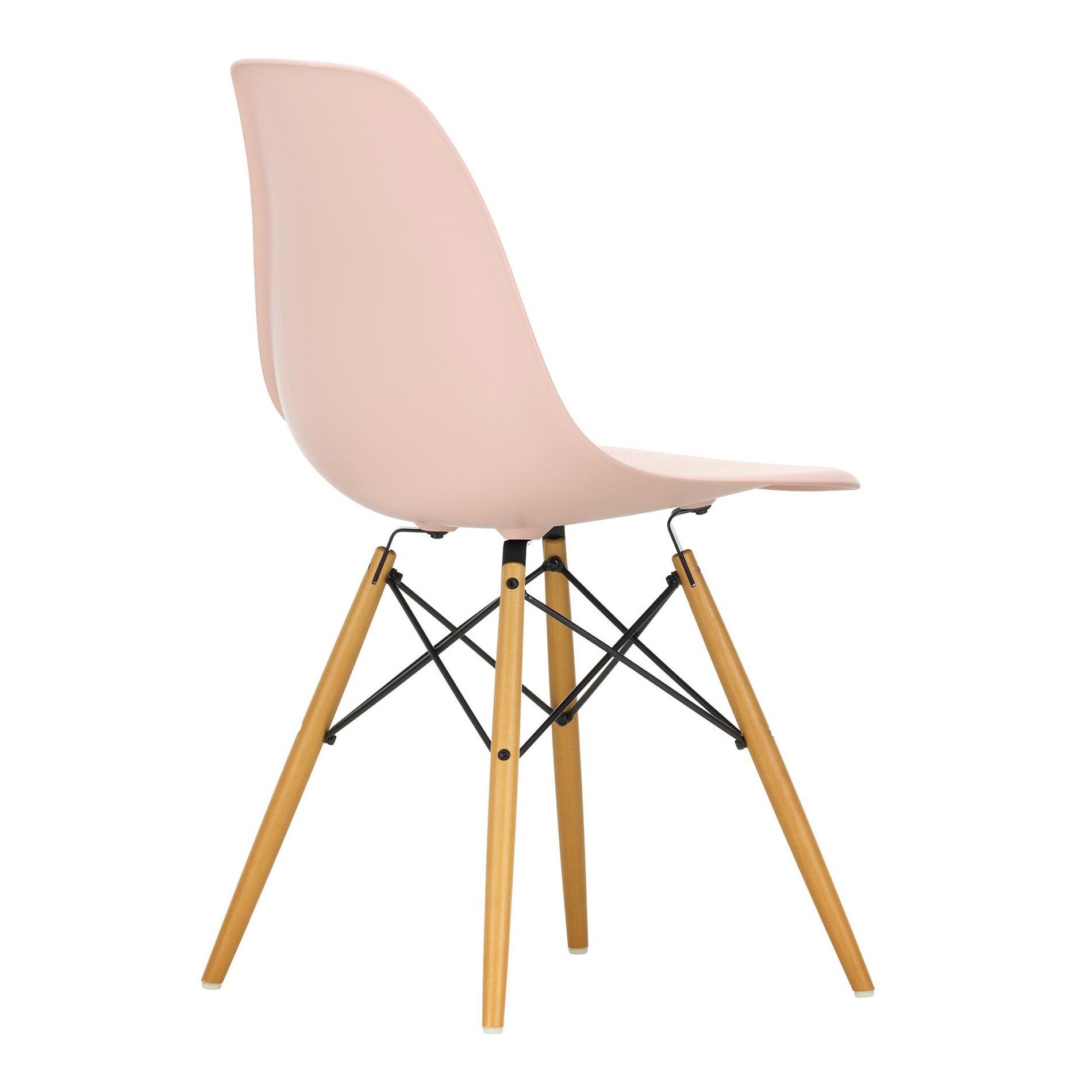 Eames Plastic Side Chair DSW RE Golden Maple
