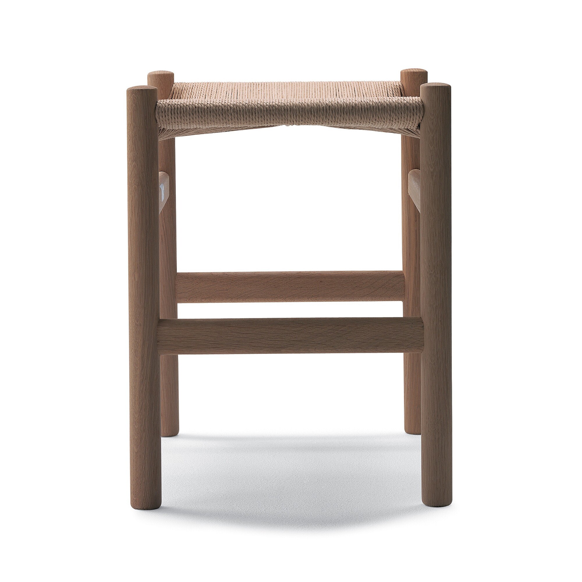 CH53 Footstool Frame Oak