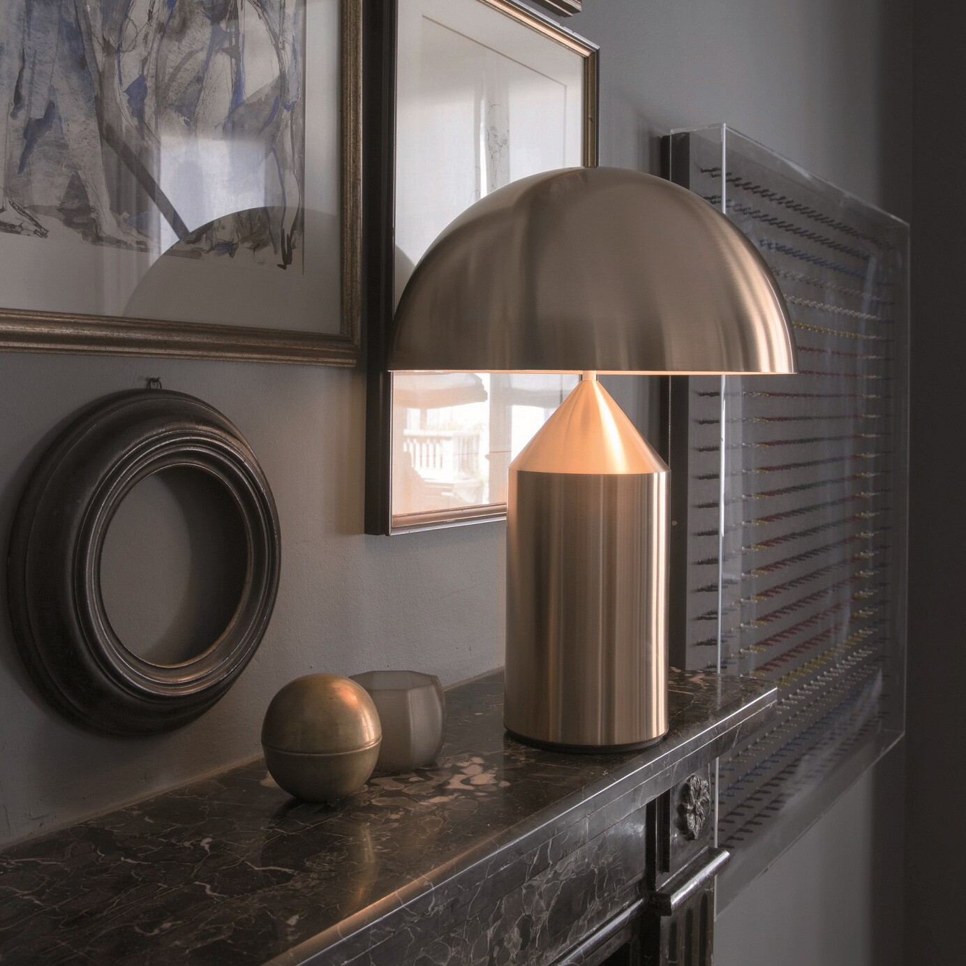 Atollo Table Lamp Gold