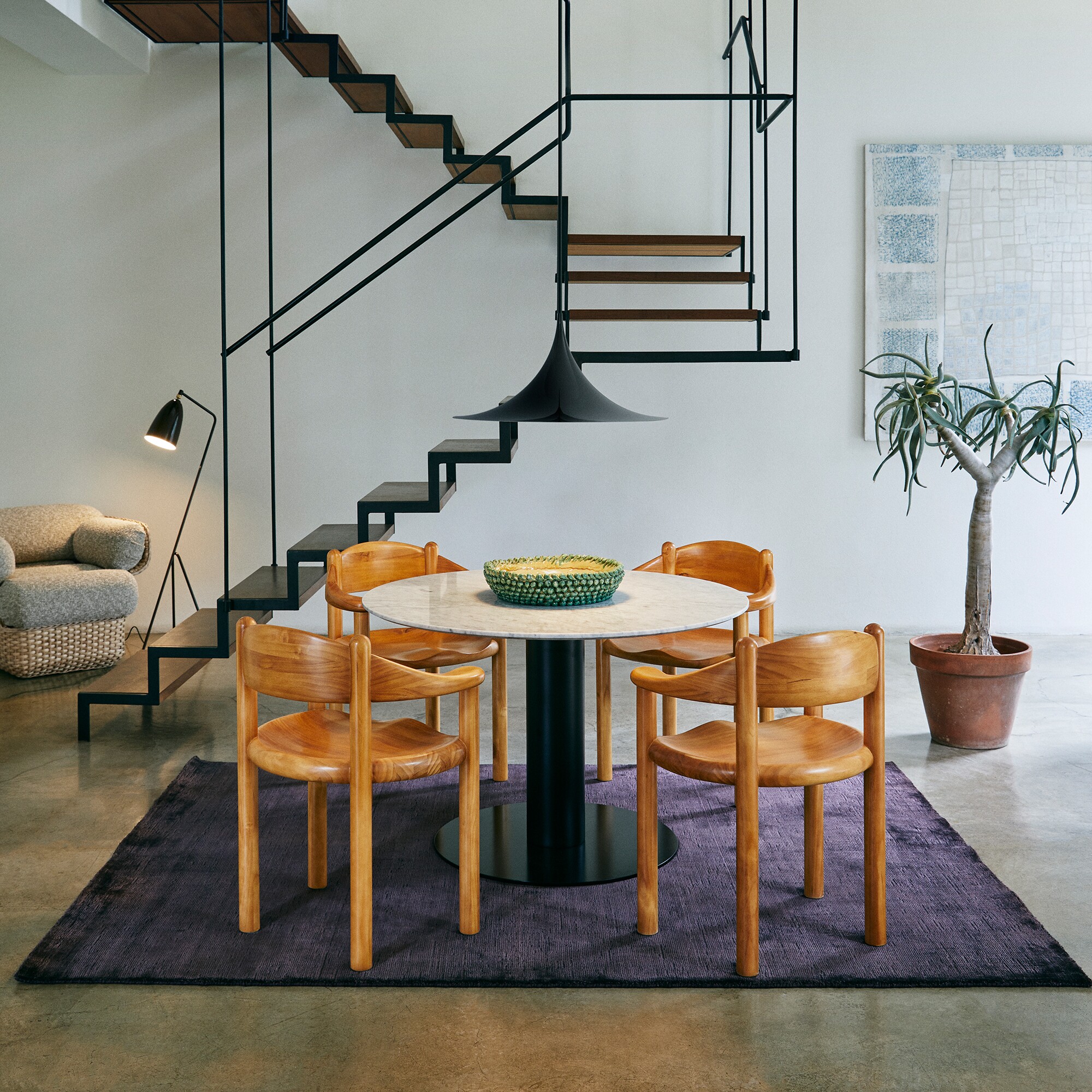 Gräshoppa Floor Lamp glossy