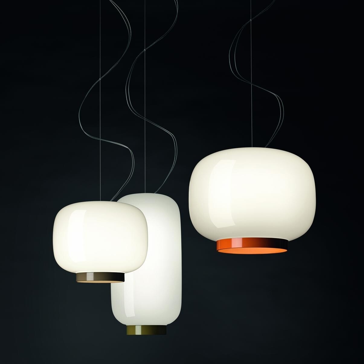 Chouchin 3 Reverse Suspension Lamp