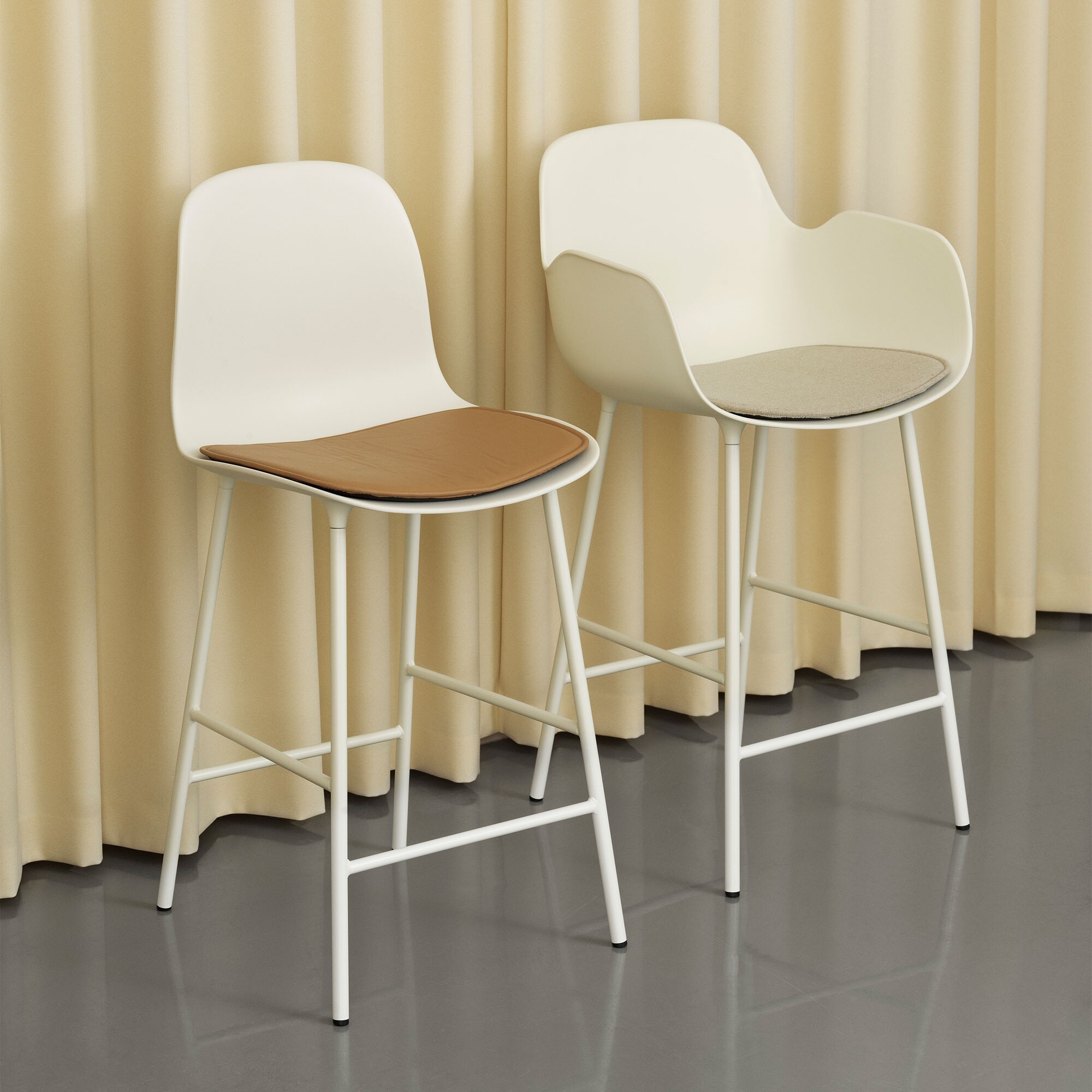 Form Bar Armchair Steel Base 65cm