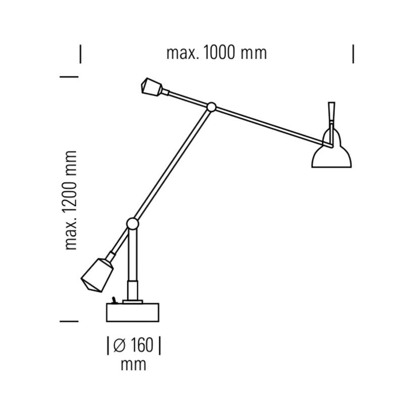 EB 27 Buquet Desk Lamp