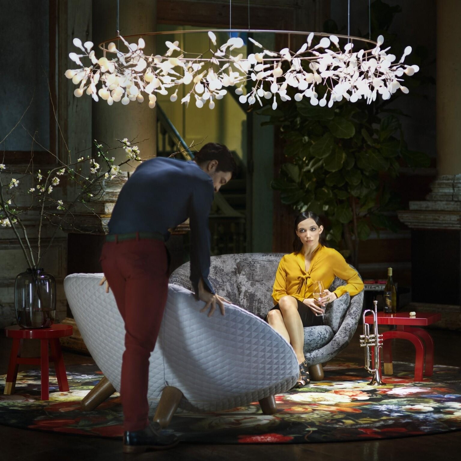 Eden Queen Carpet Round