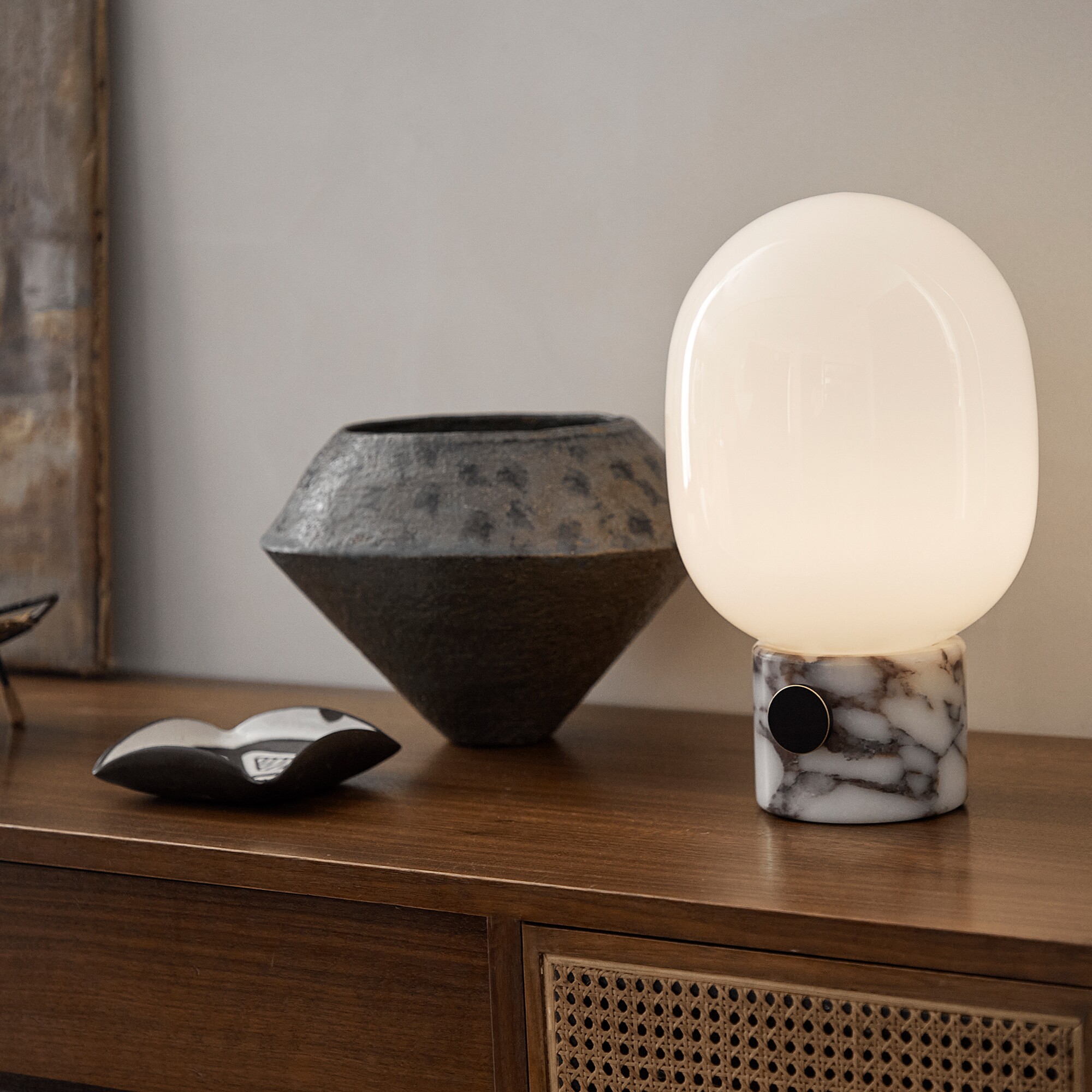 JWDA Table Lamp Marble