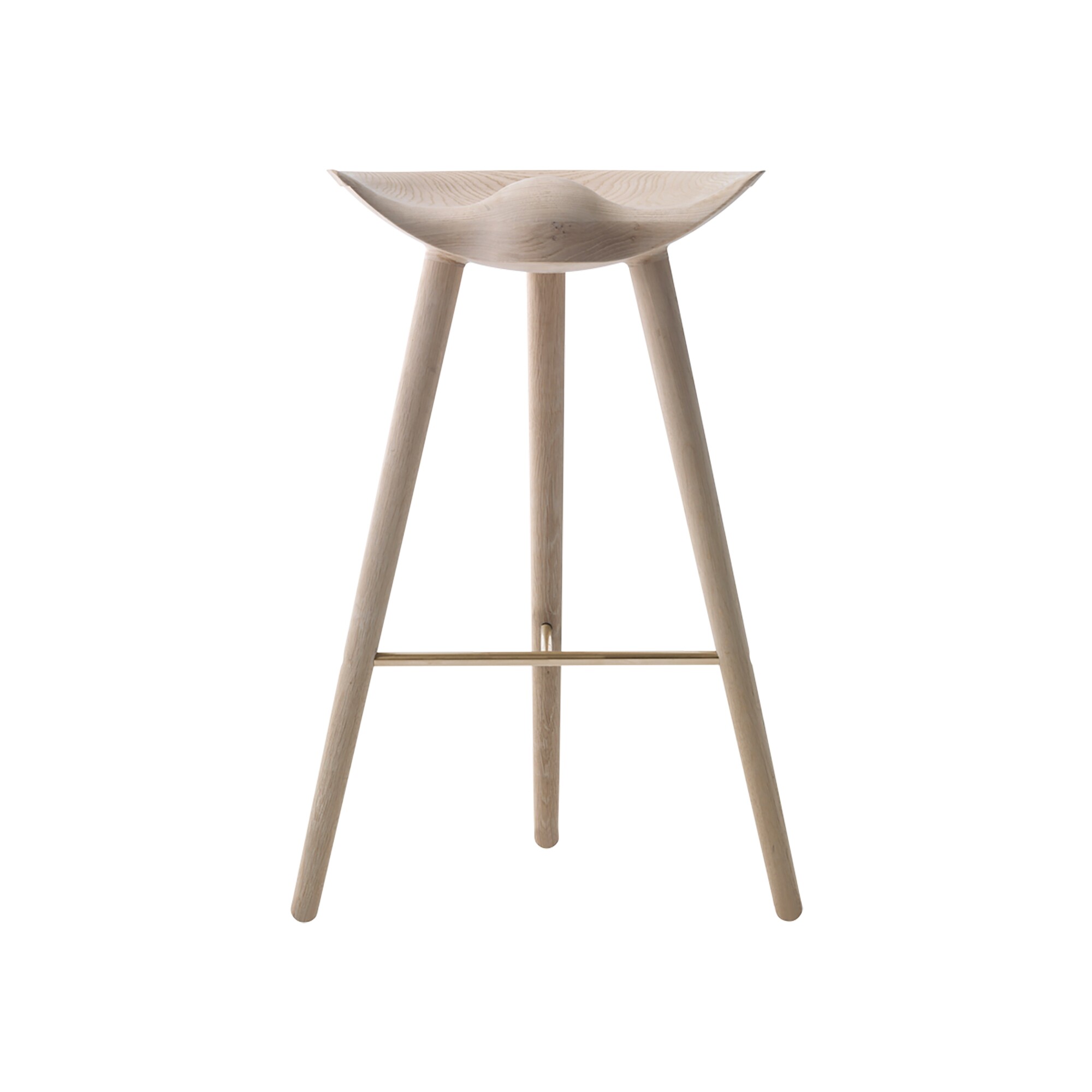 ML 42 Bar Stool Soaped 77cm