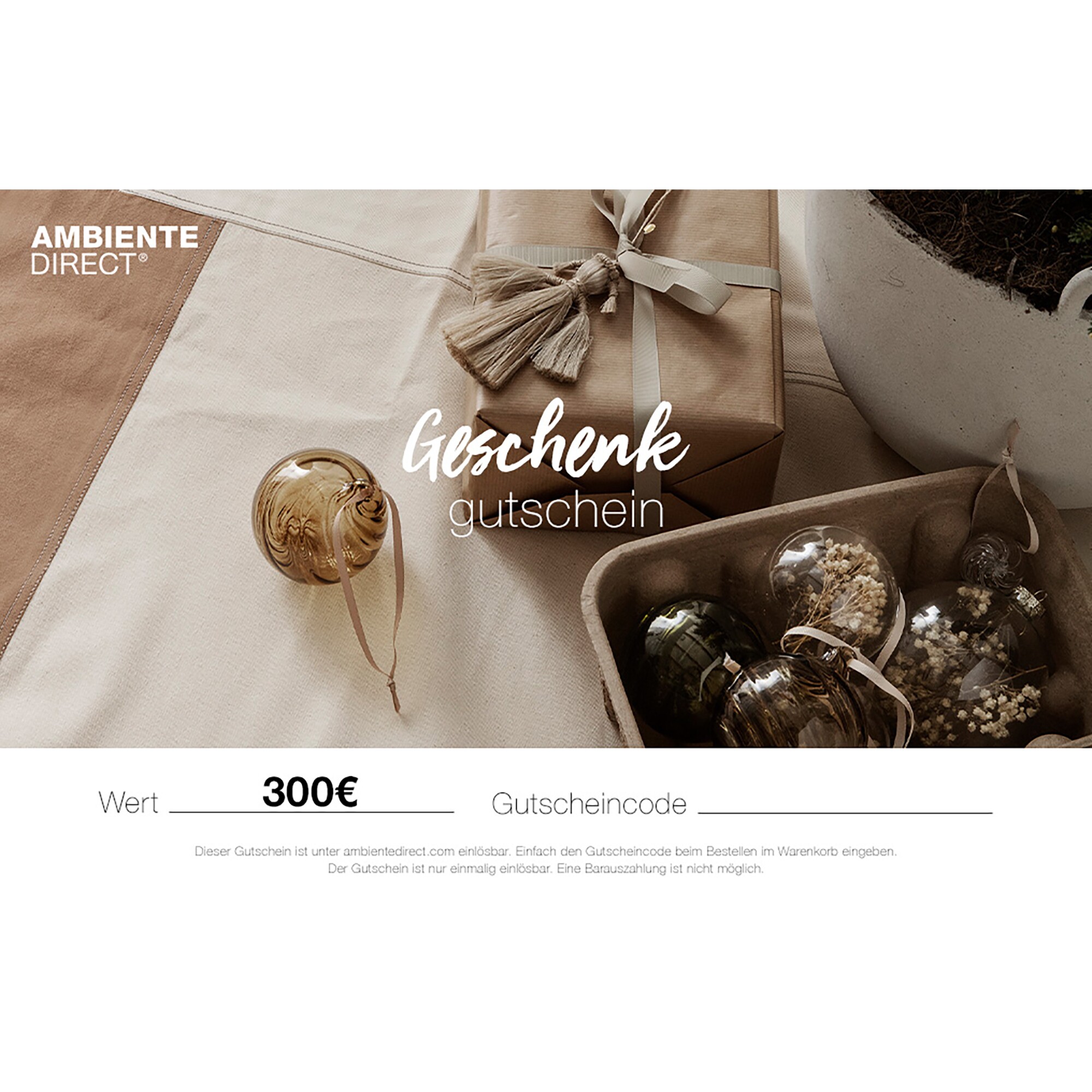 Christmas Gift Voucher EUR